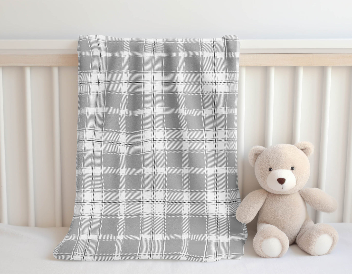 Billy Tartan Velveteen Fleece Blanket