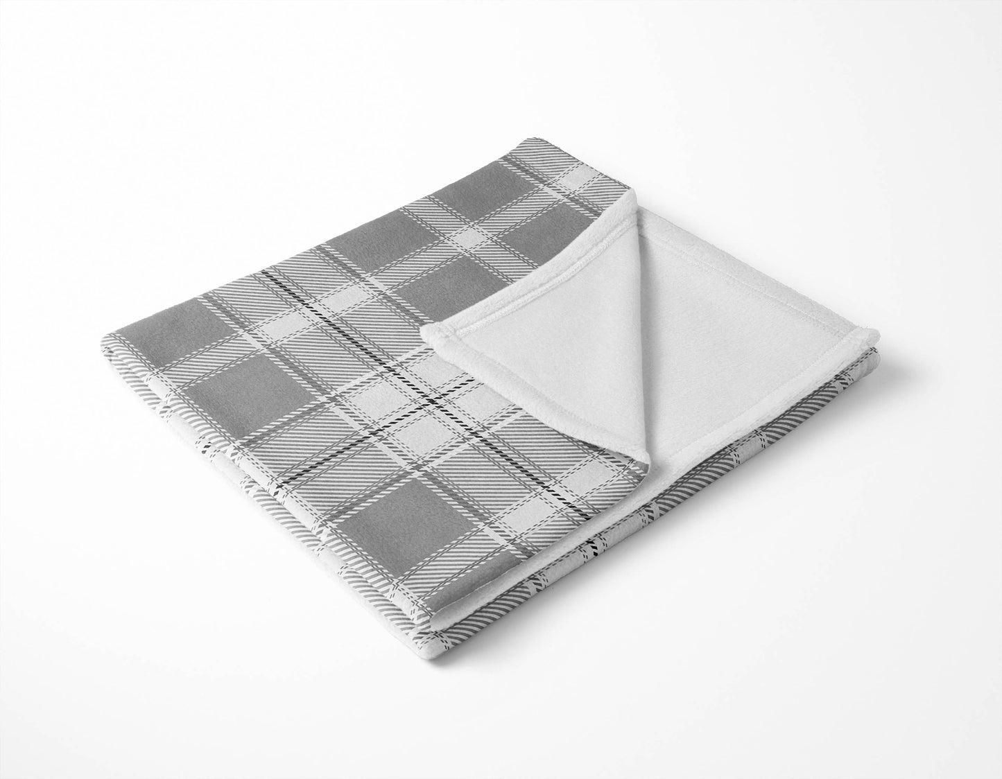 Billy Tartan Velveteen Fleece Blanket