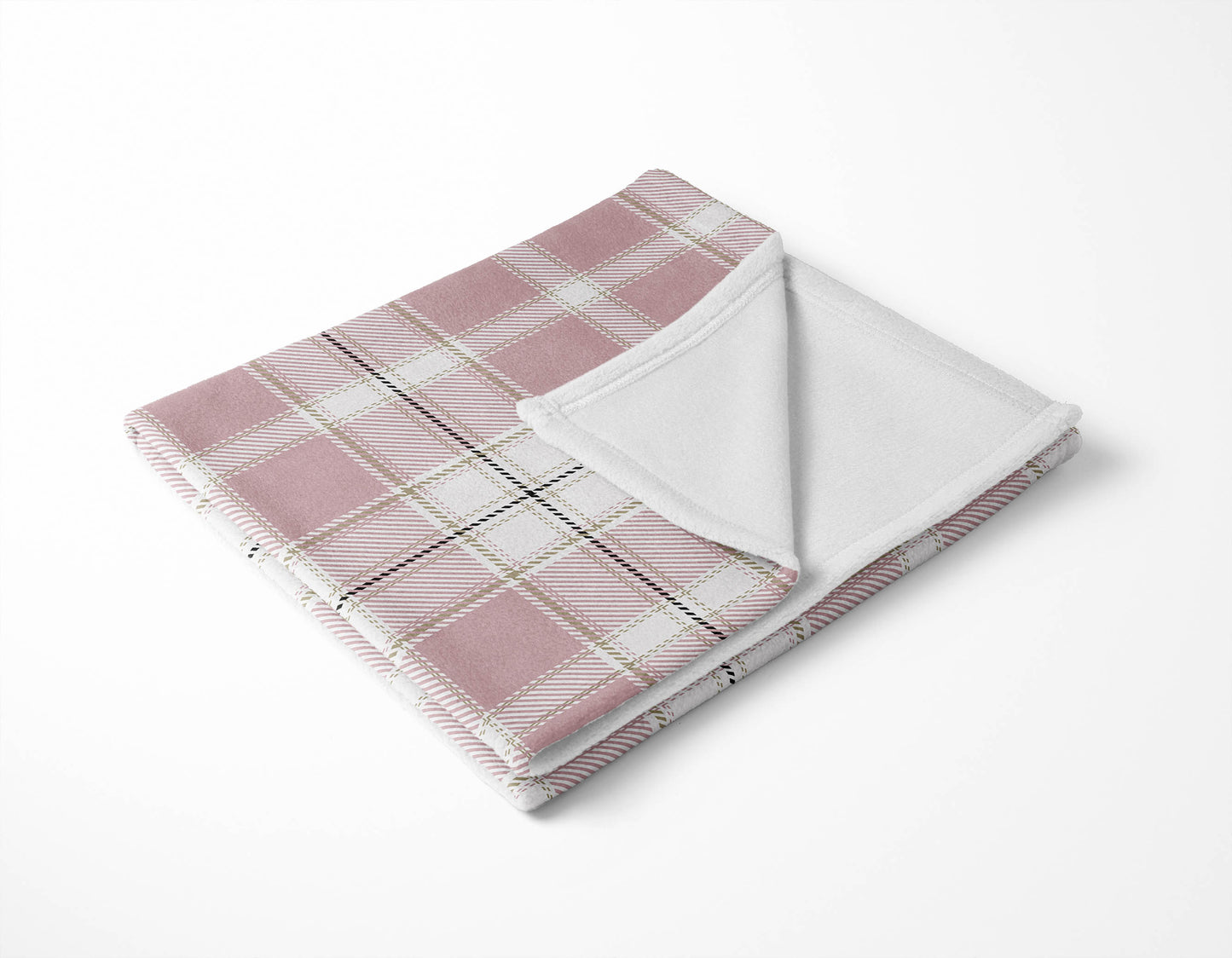 Billy Tartan Velveteen Fleece Blanket