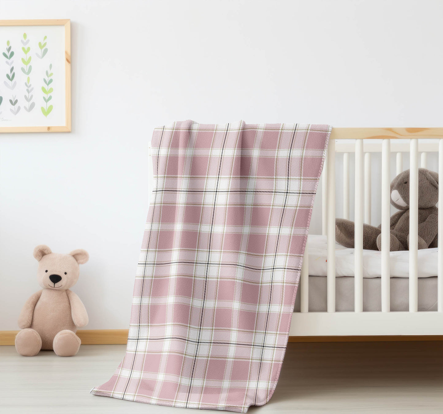 Billy Tartan Velveteen Fleece Blanket