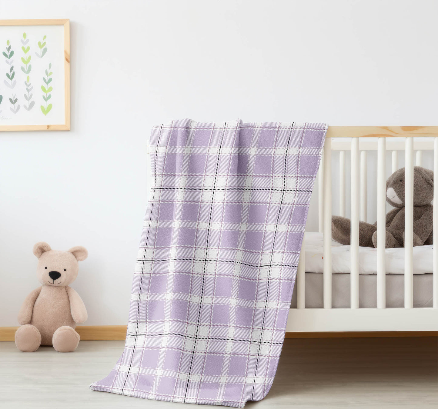 Billy Tartan Velveteen Fleece Blanket