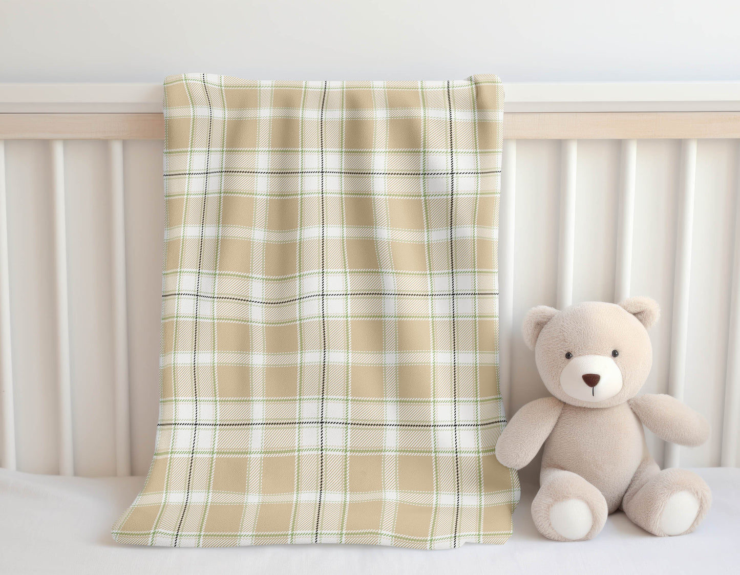 Billy Tartan Velveteen Fleece Blanket