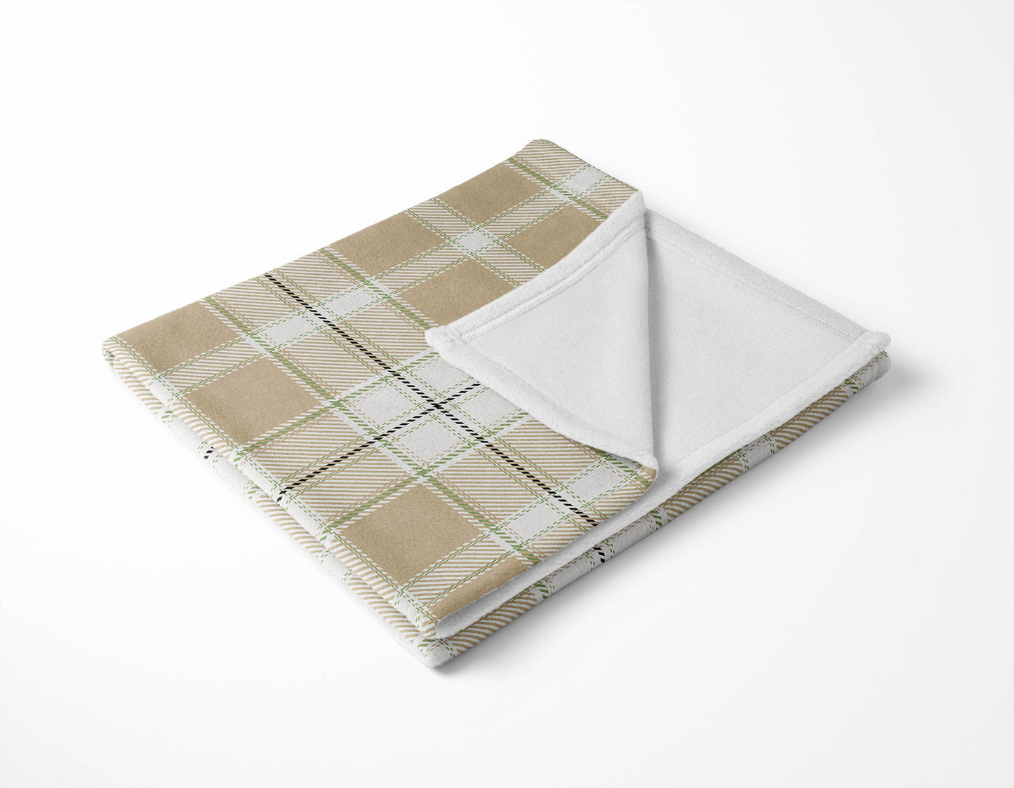 Billy Tartan Velveteen Fleece Blanket