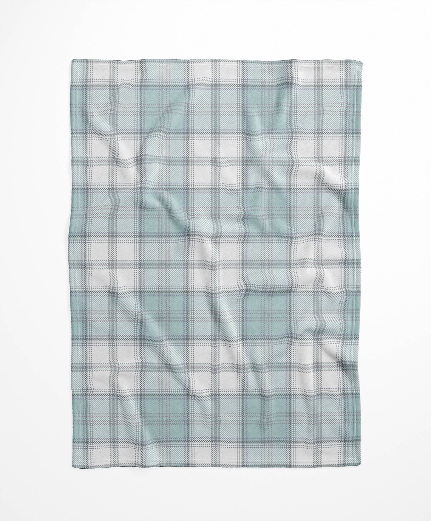 Bully Plaid Velveteen Fleece Blanket