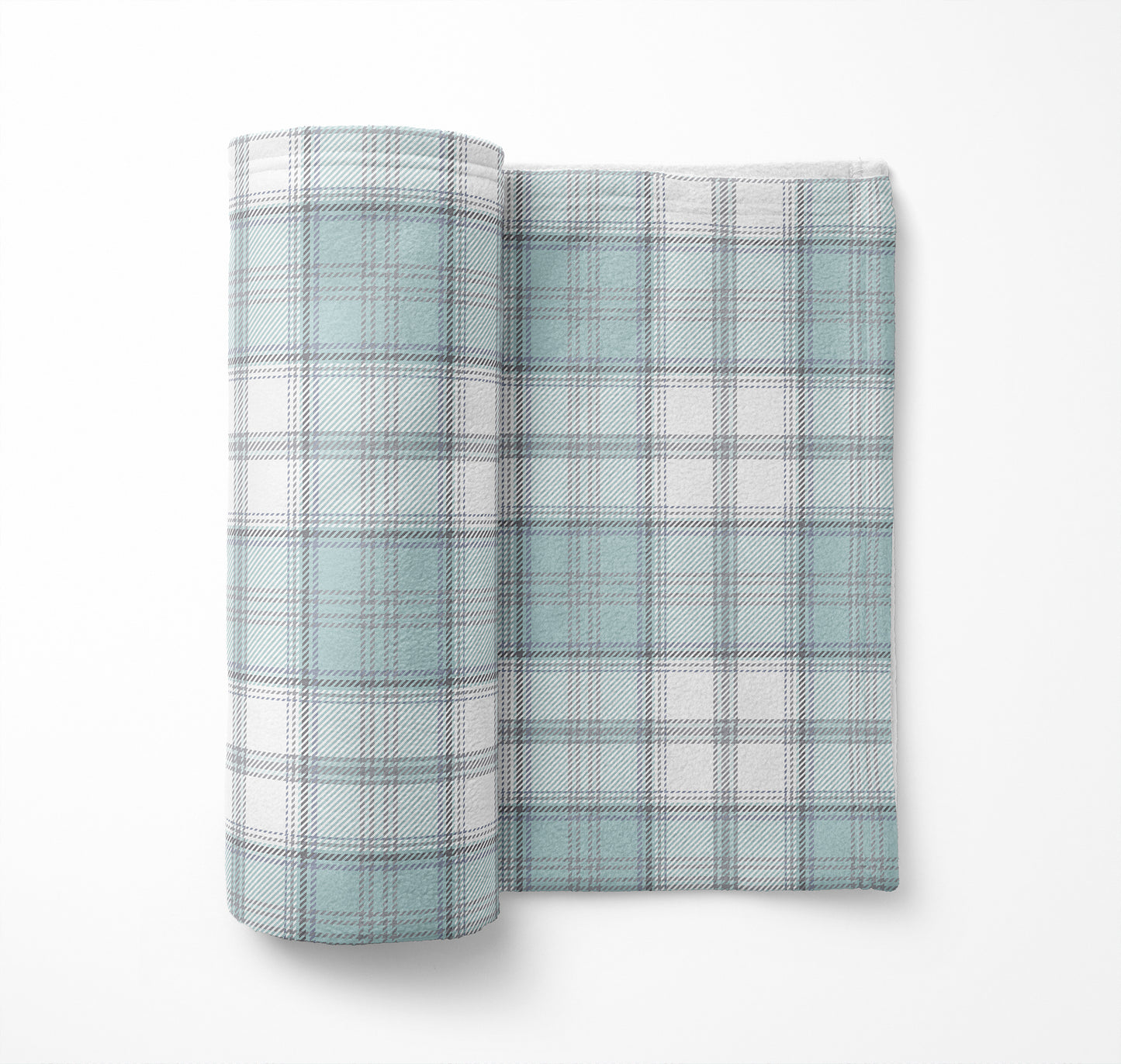 Bully Plaid Velveteen Fleece Blanket