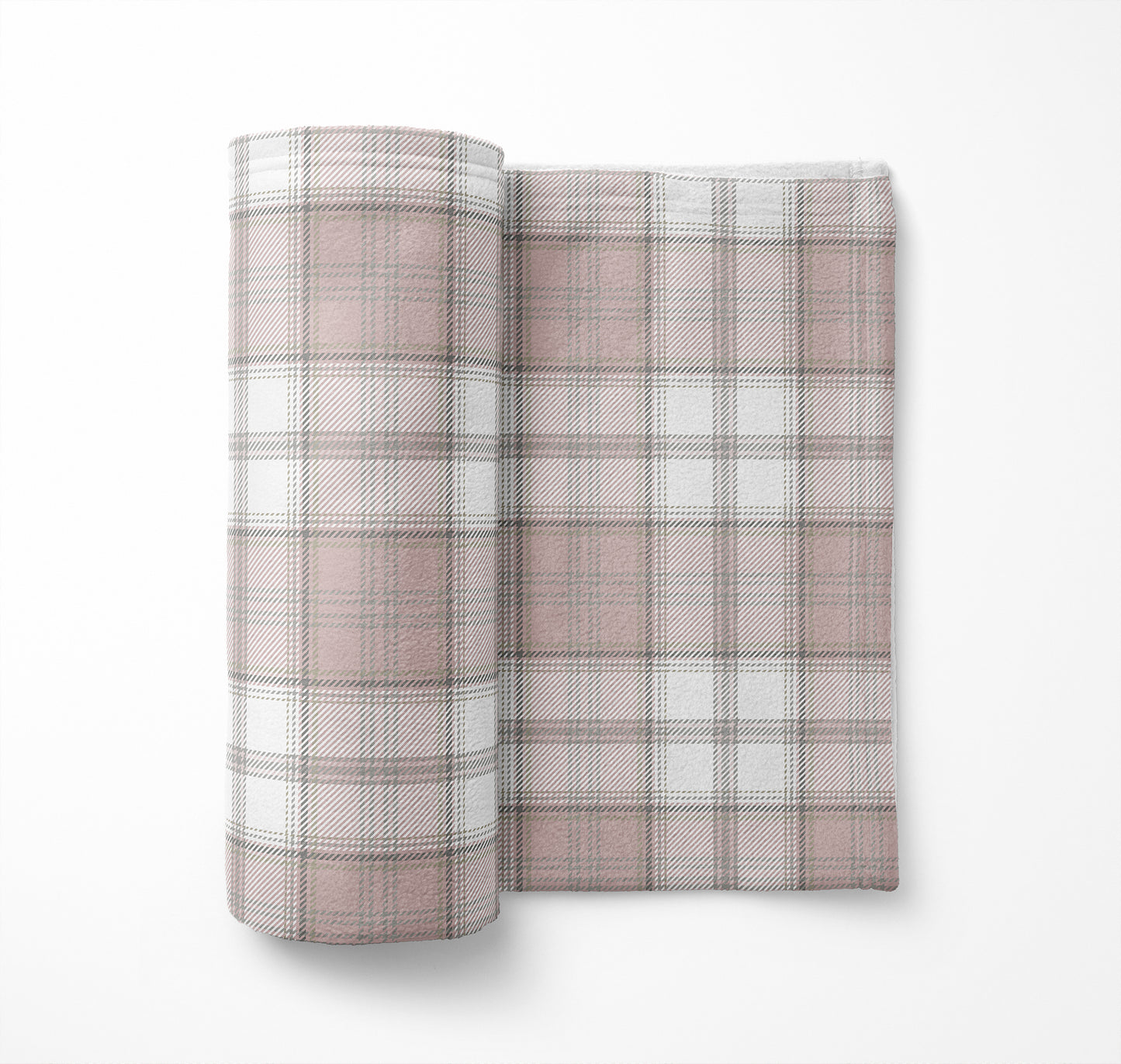 Bully Plaid Velveteen Fleece Blanket