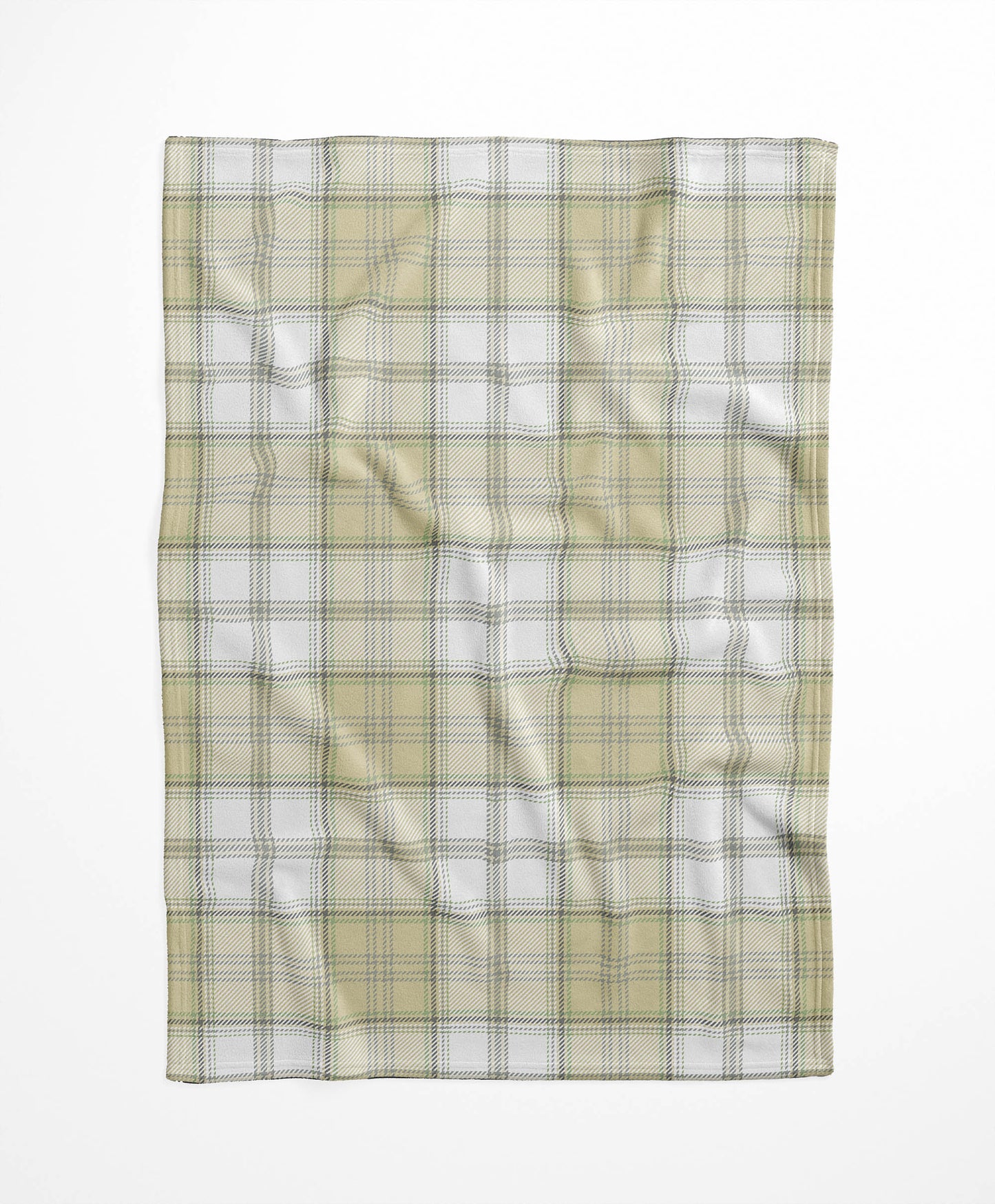 Bully Plaid Velveteen Fleece Blanket