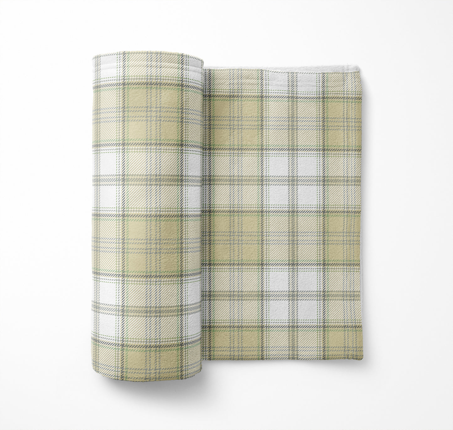 Bully Plaid Velveteen Fleece Blanket