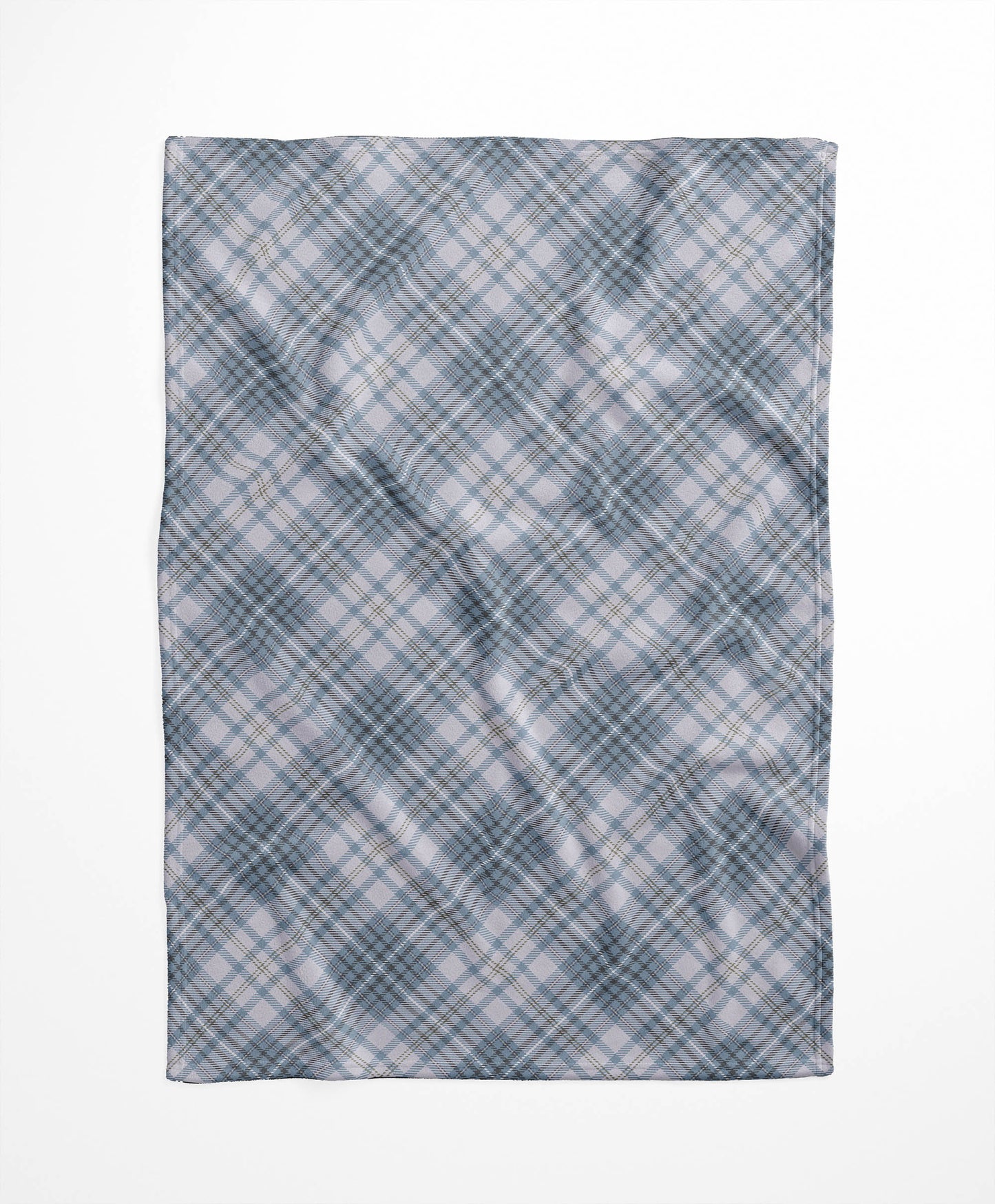 Chinny Tartan Velveteen Fleece Blanket