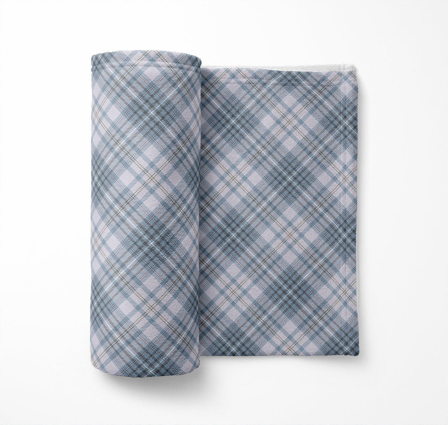 Chinny Tartan Velveteen Fleece Blanket