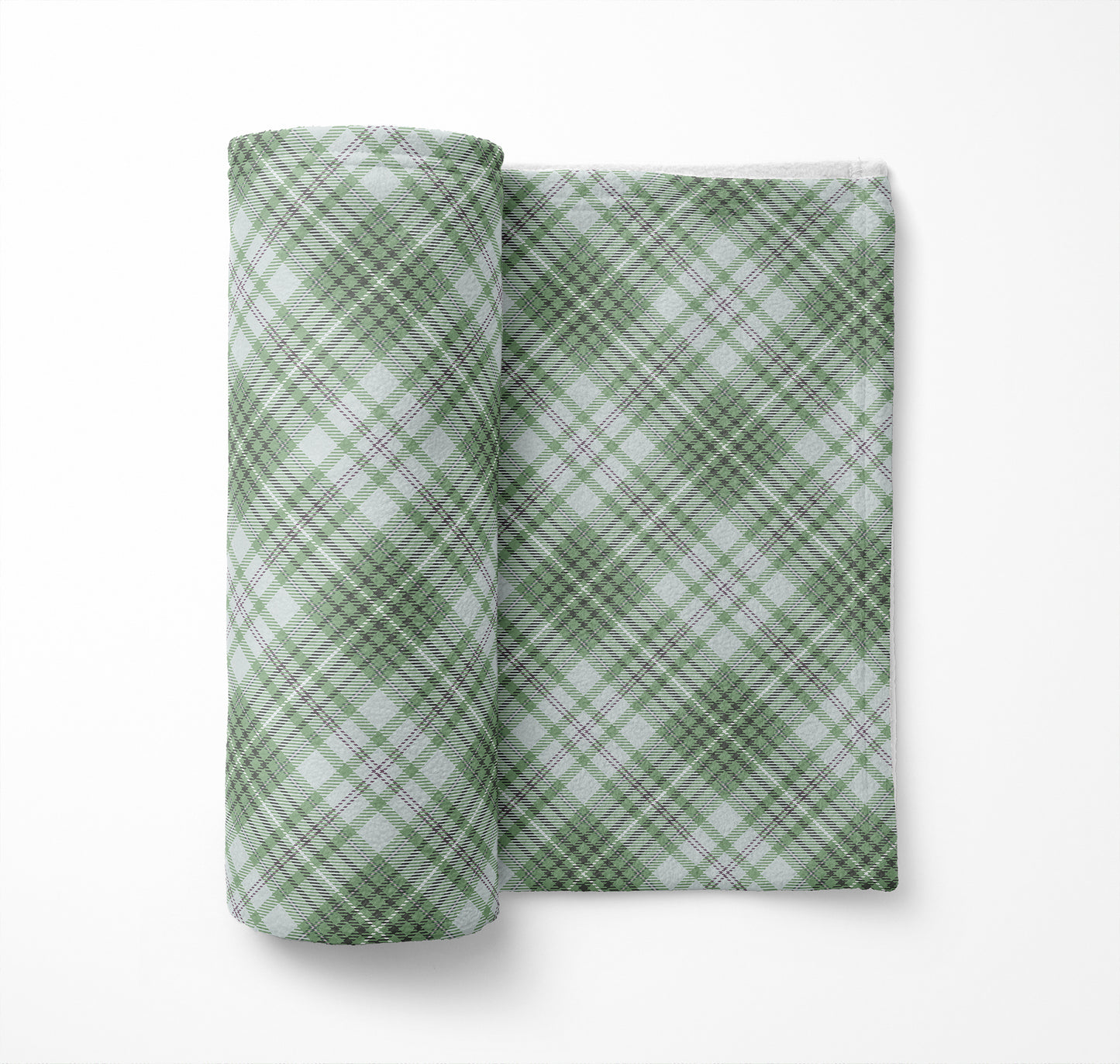 Chinny Tartan Velveteen Fleece Blanket