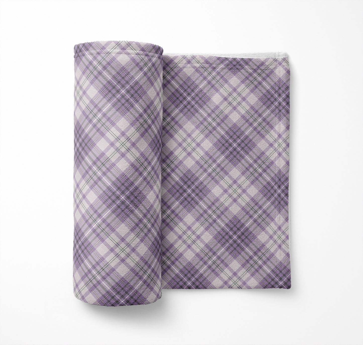 Chinny Tartan Velveteen Fleece Blanket