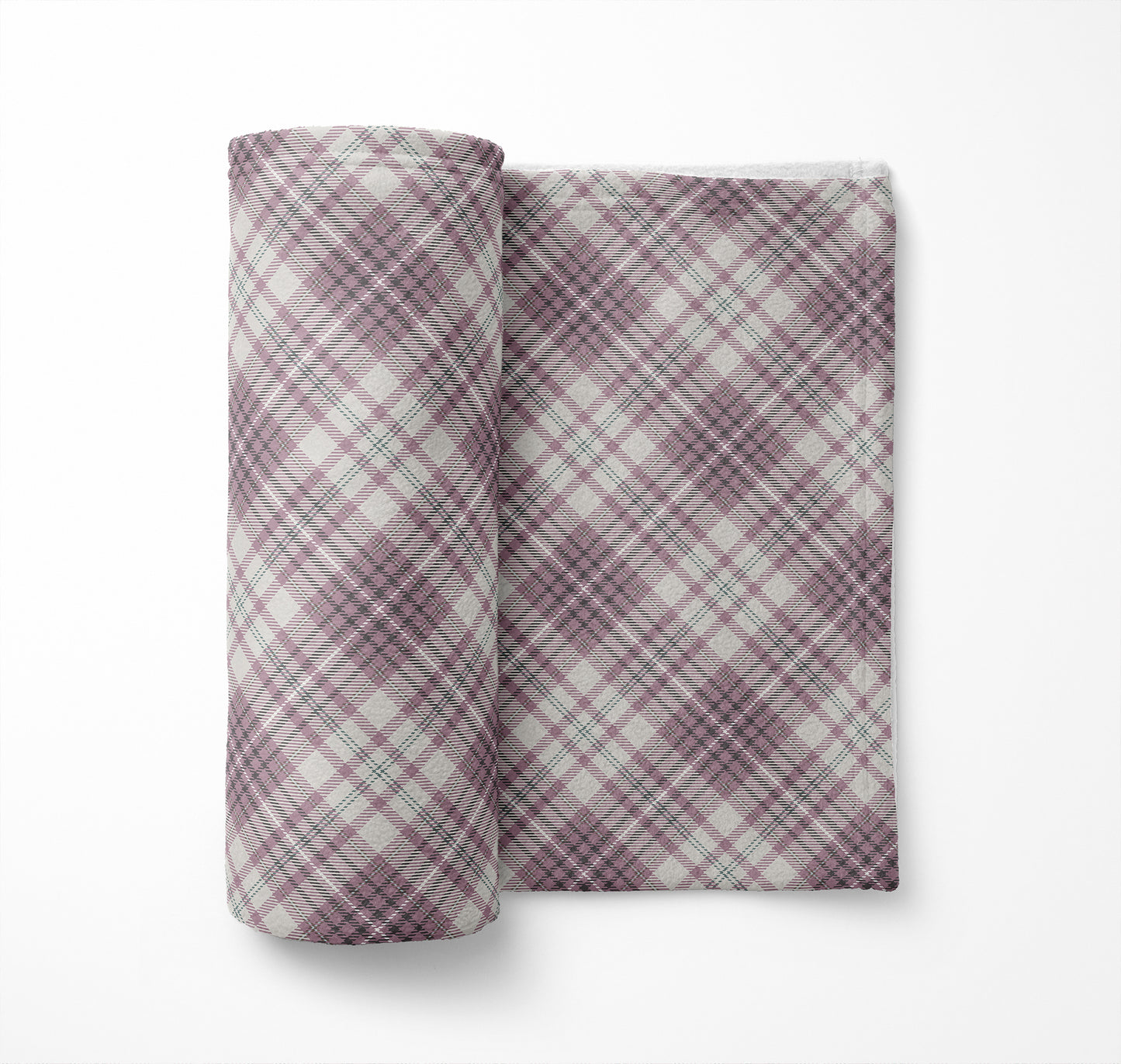 Chinny Tartan Velveteen Fleece Blanket