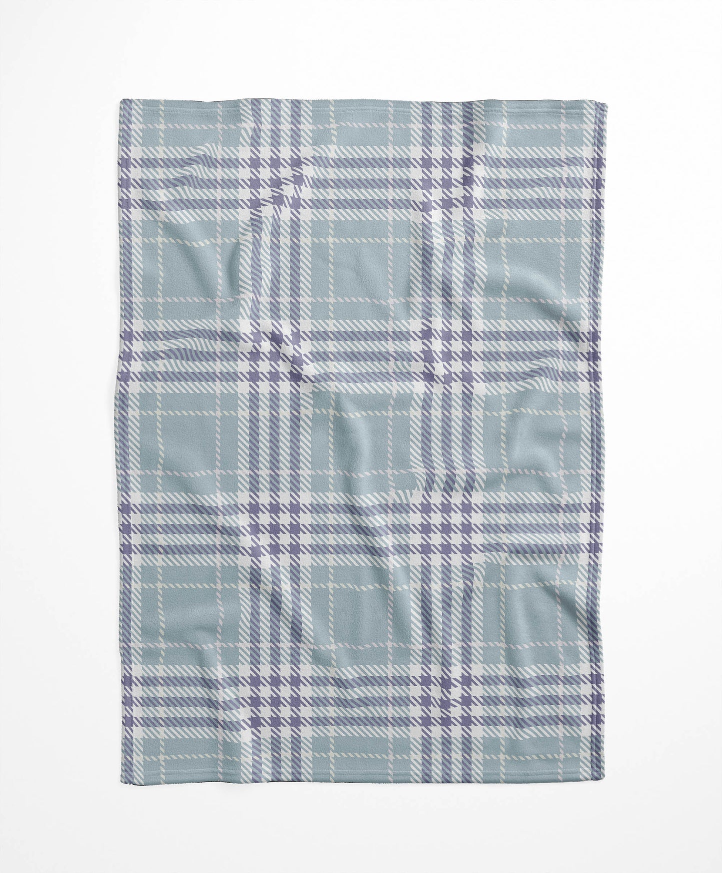 Christopher Plaid Velveteen Fleece Blanket