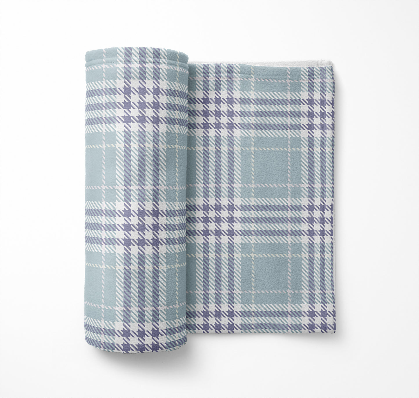 Christopher Plaid Velveteen Fleece Blanket