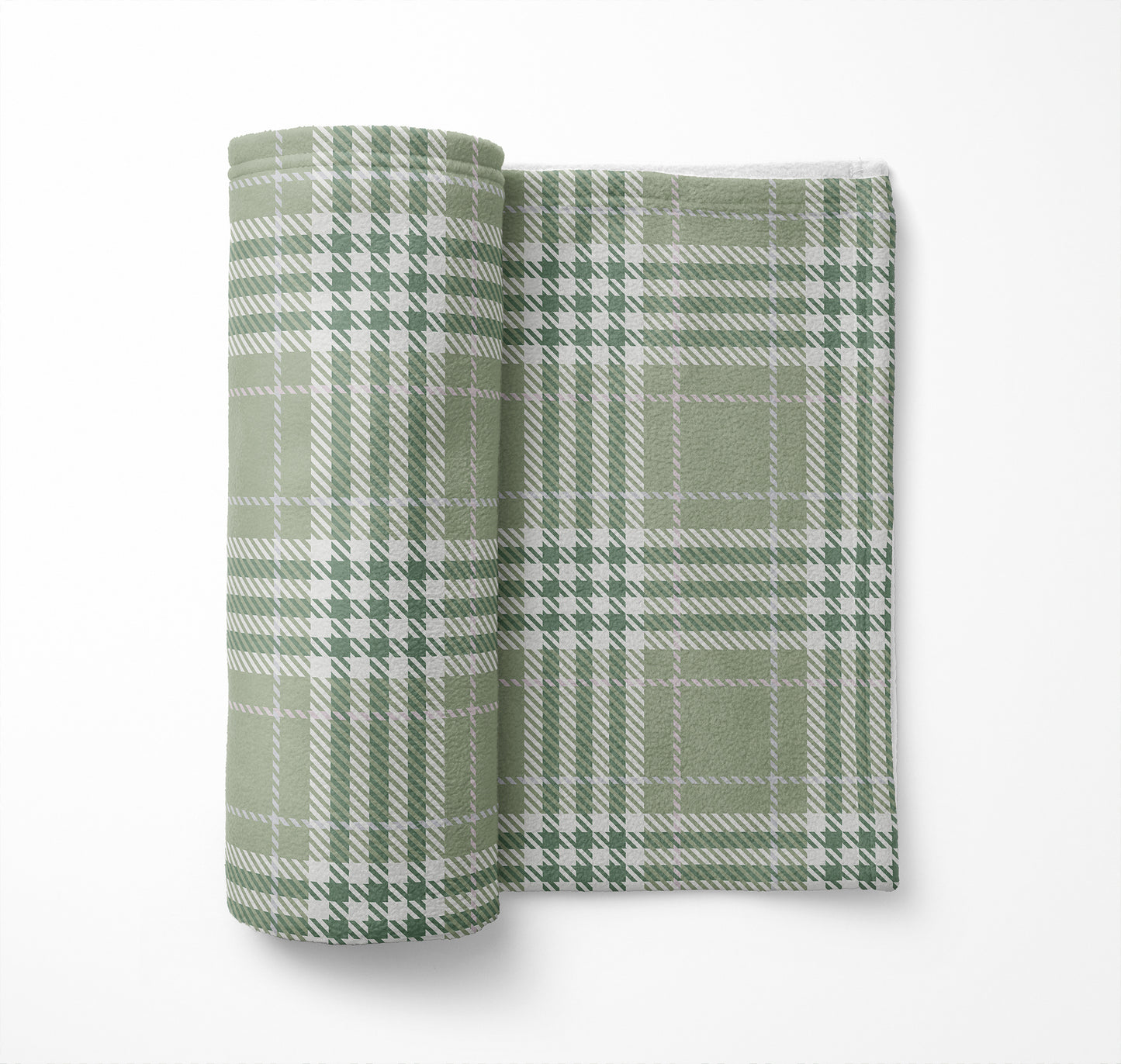 Christopher Plaid Velveteen Fleece Blanket