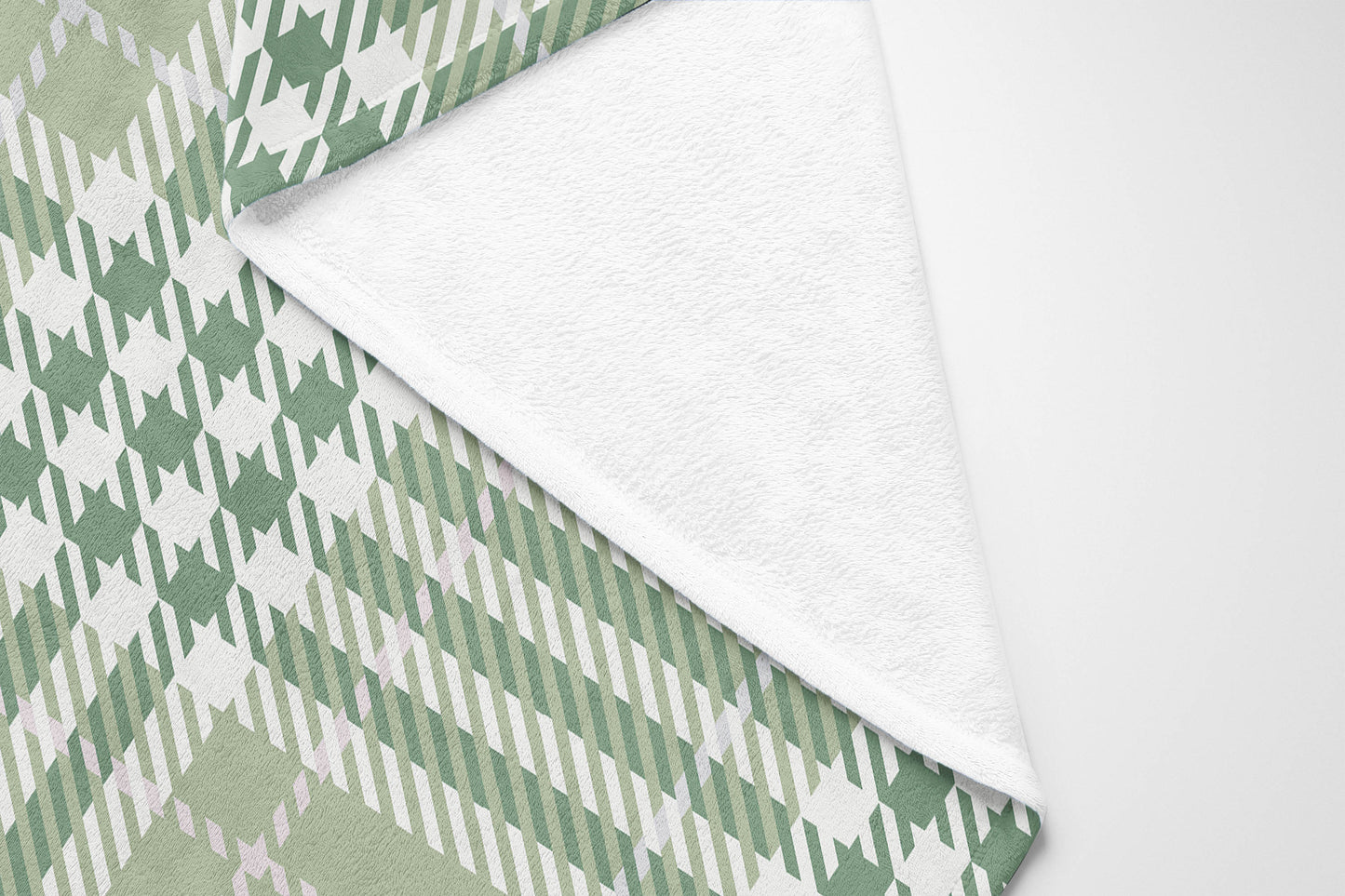 Christopher Plaid Velveteen Fleece Blanket