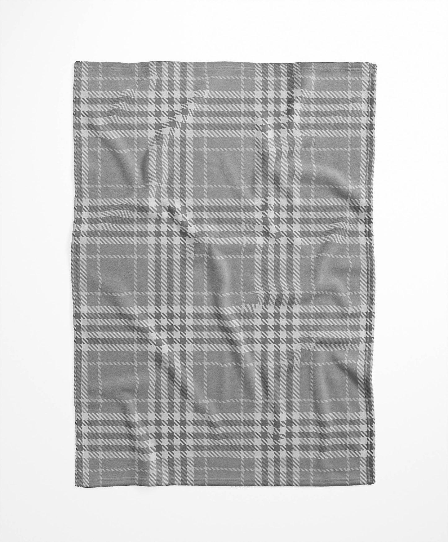 Christopher Plaid Velveteen Fleece Blanket