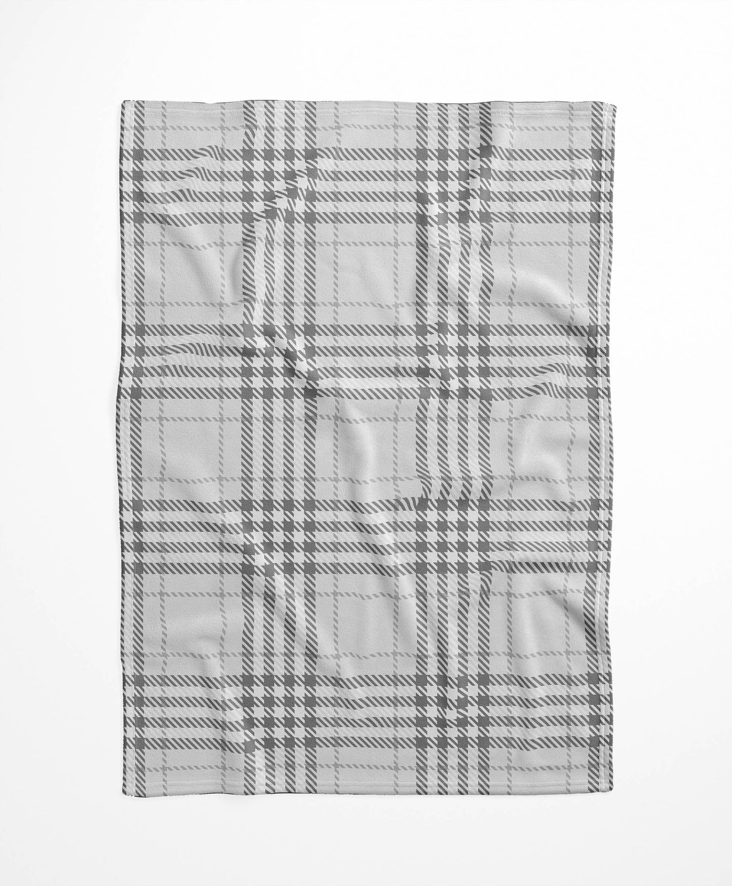 Christopher Plaid Velveteen Fleece Blanket