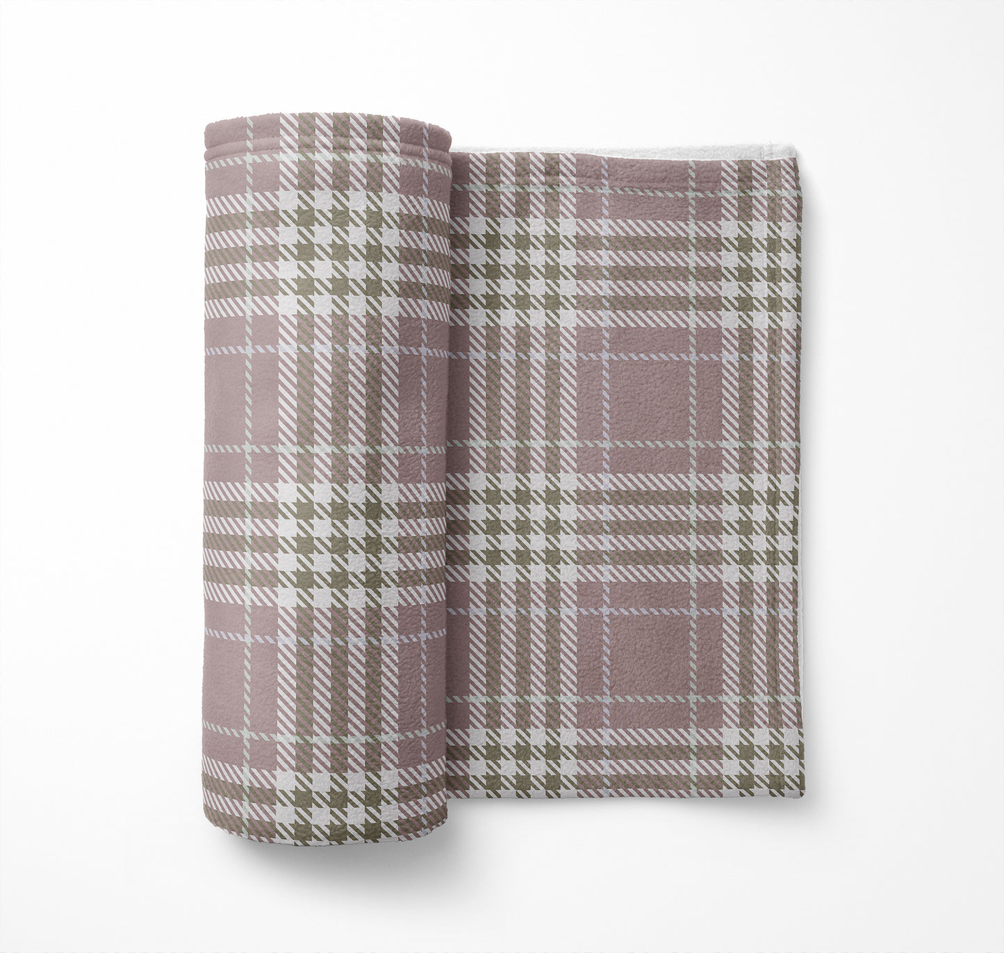 Christopher Plaid Velveteen Fleece Blanket