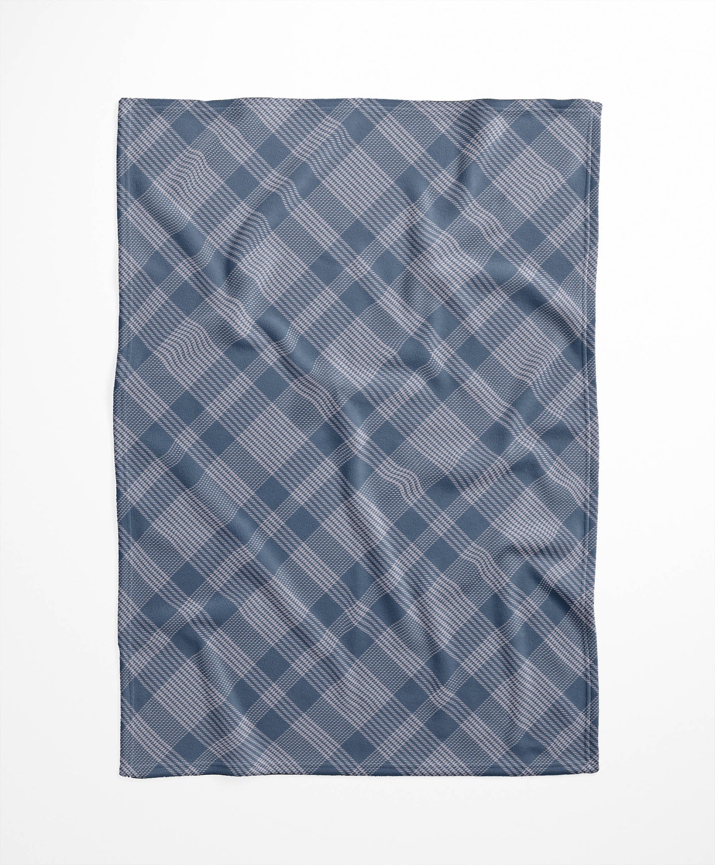 Lily Tartan Velveteen Fleece Blanket