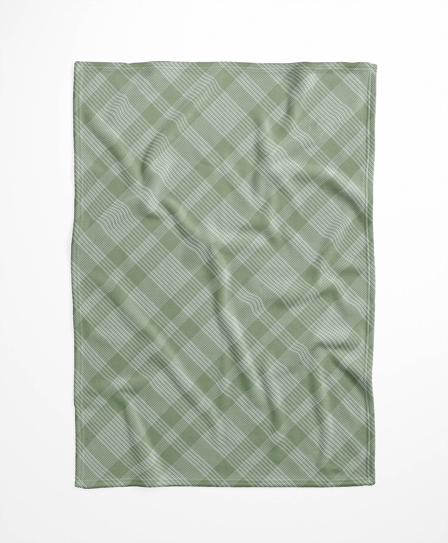 Lily Tartan Velveteen Fleece Blanket