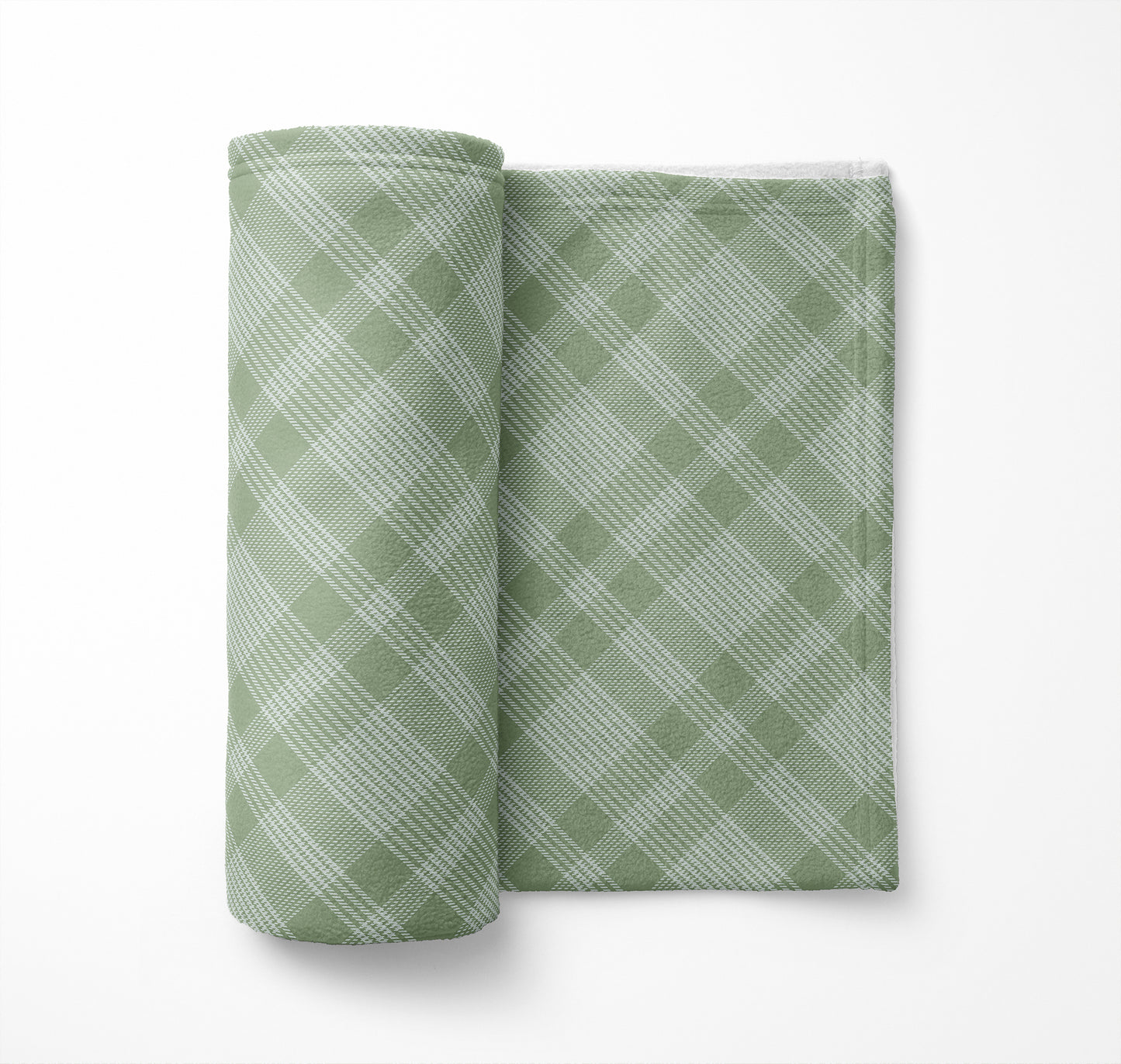 Lily Tartan Velveteen Fleece Blanket