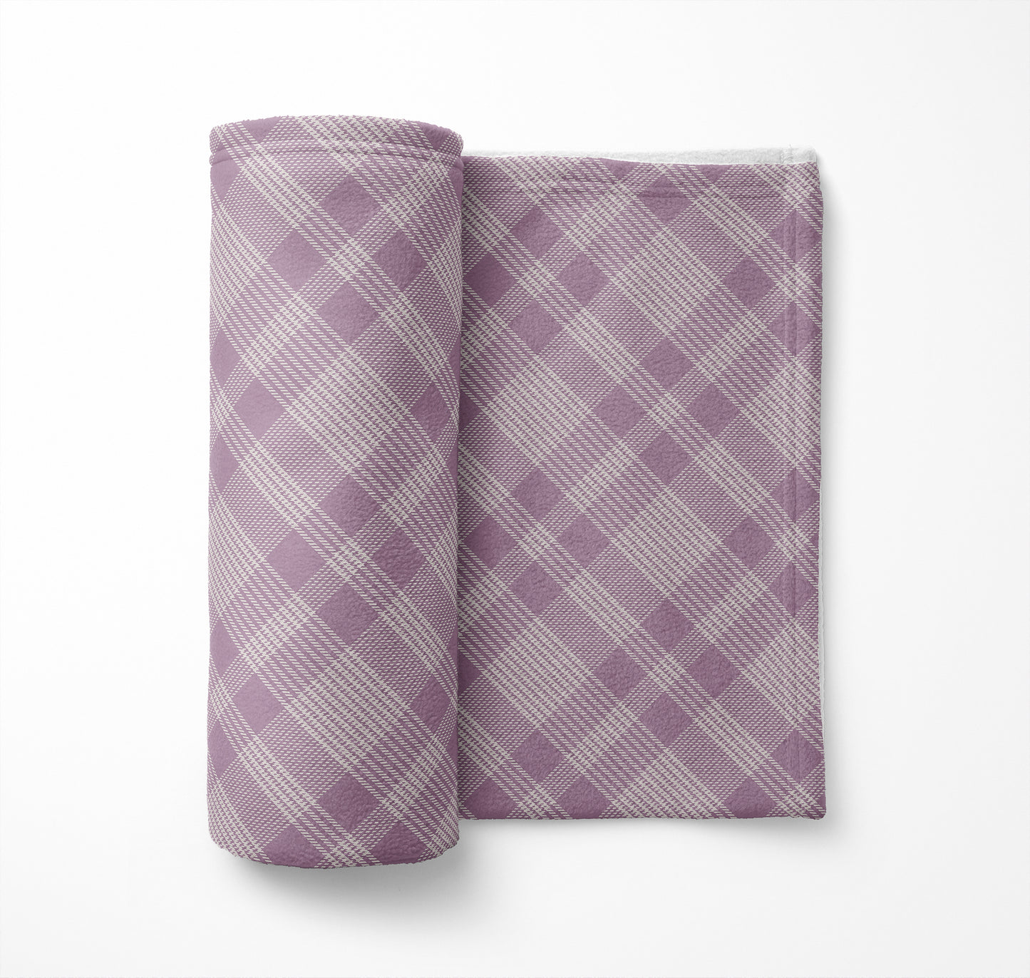 Lily Tartan Velveteen Fleece Blanket
