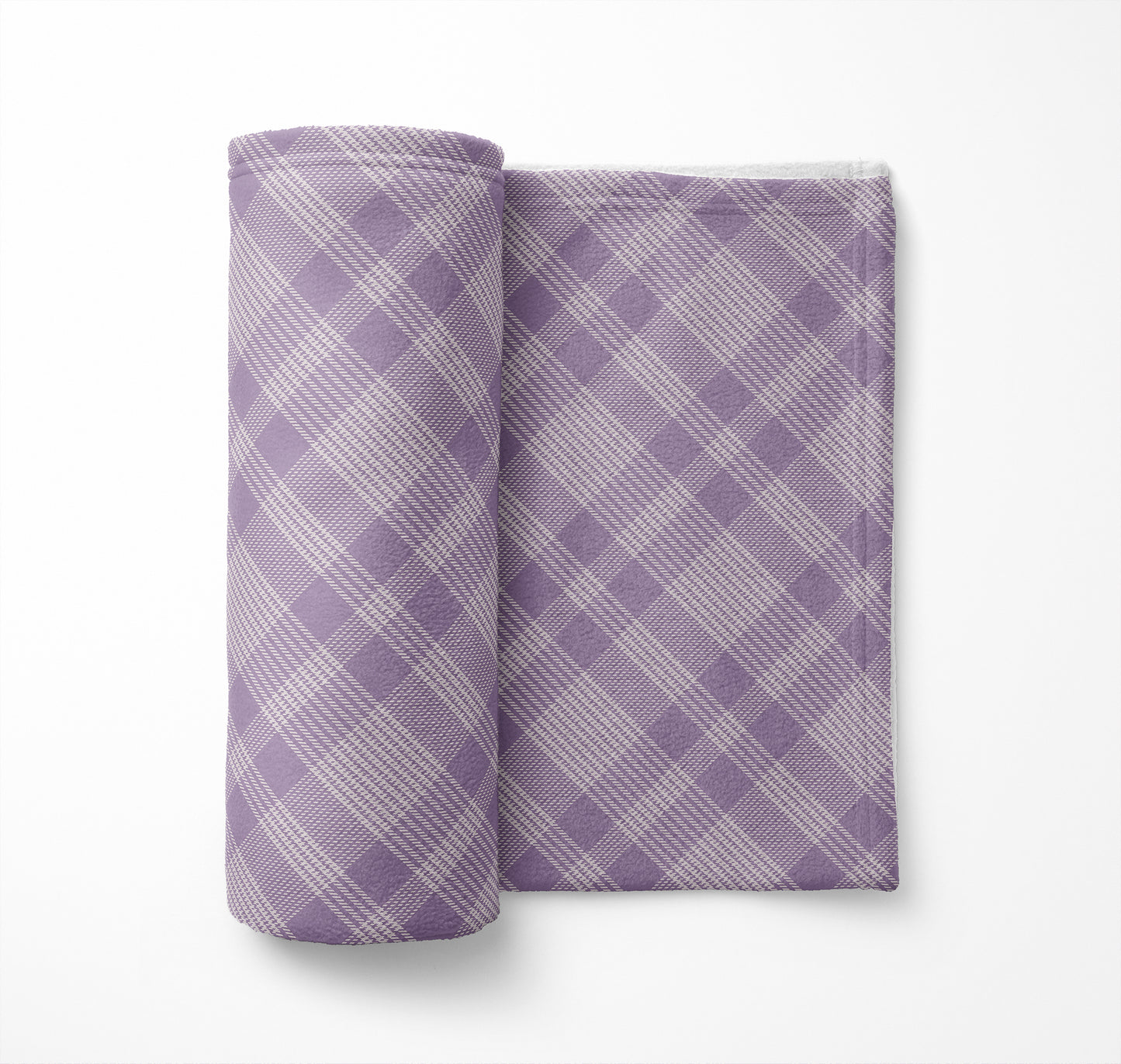 Lily Tartan Velveteen Fleece Blanket