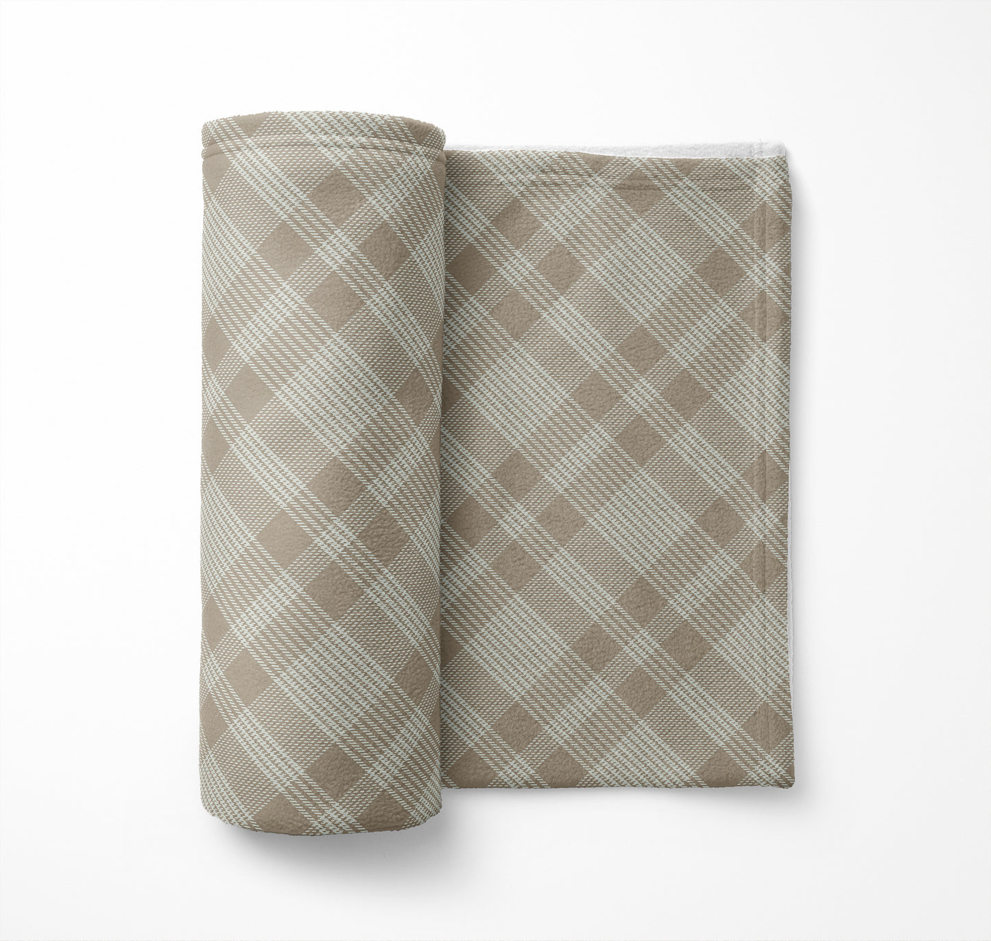 Lily Tartan Velveteen Fleece Blanket