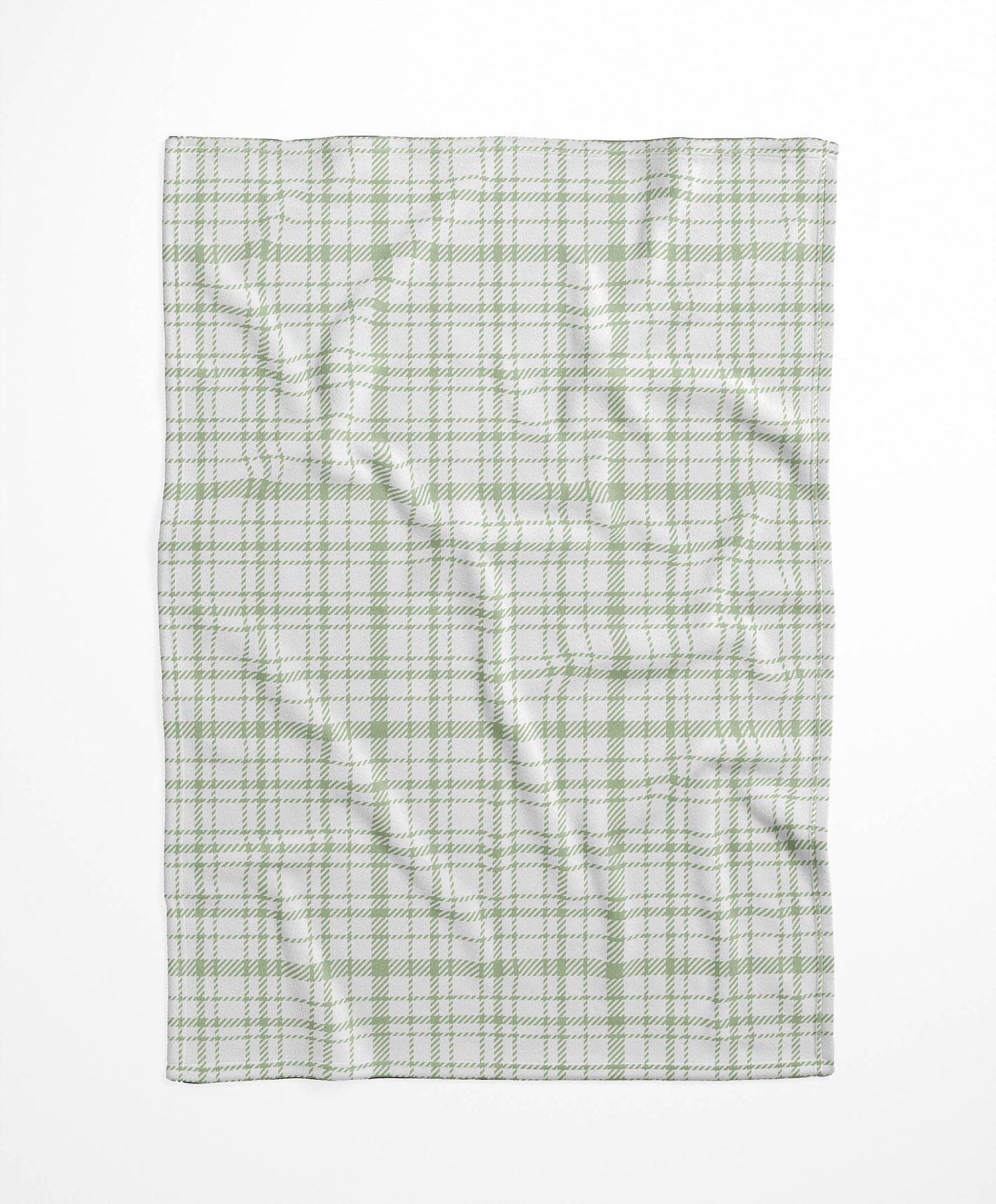 Liz Plaid Velveteen Fleece Blanket