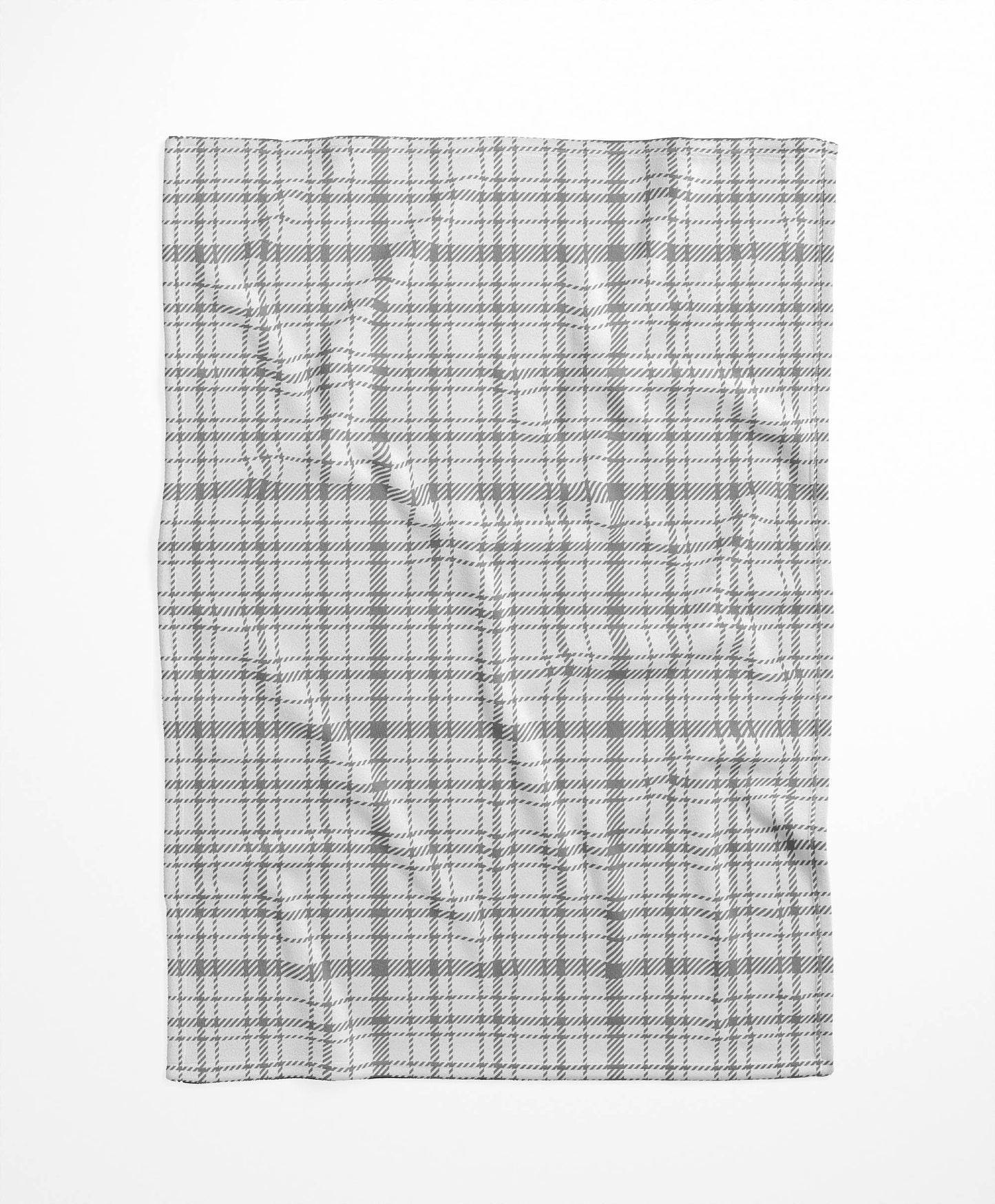 Liz Plaid Velveteen Fleece Blanket