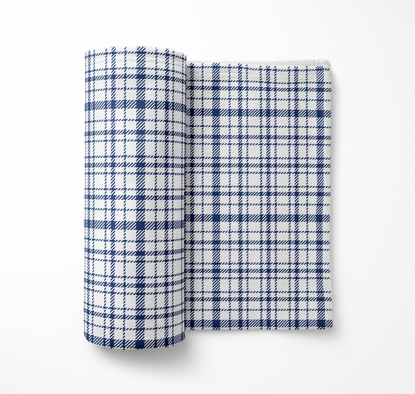 Liz Plaid Velveteen Fleece Blanket