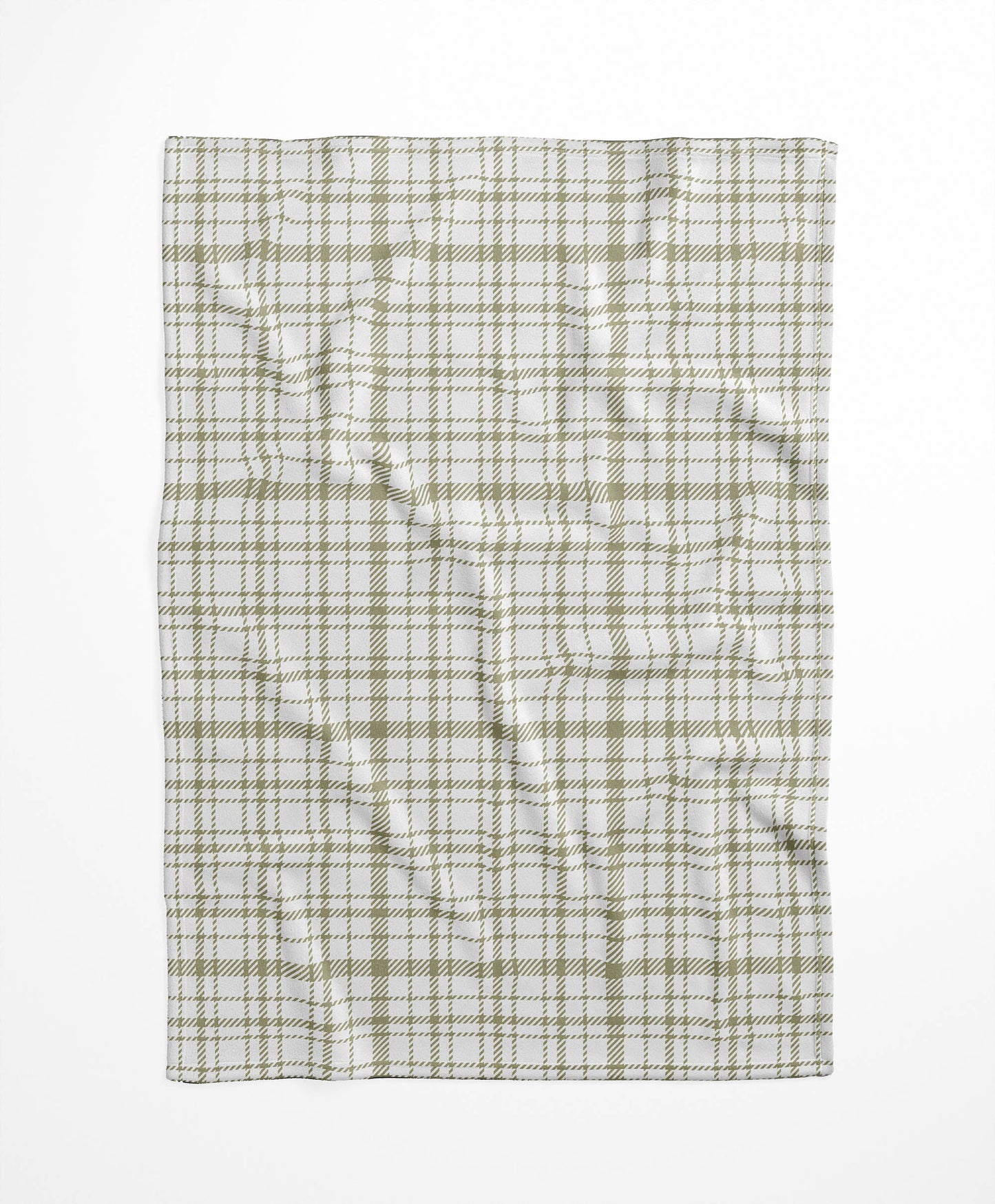 Liz Plaid Velveteen Fleece Blanket