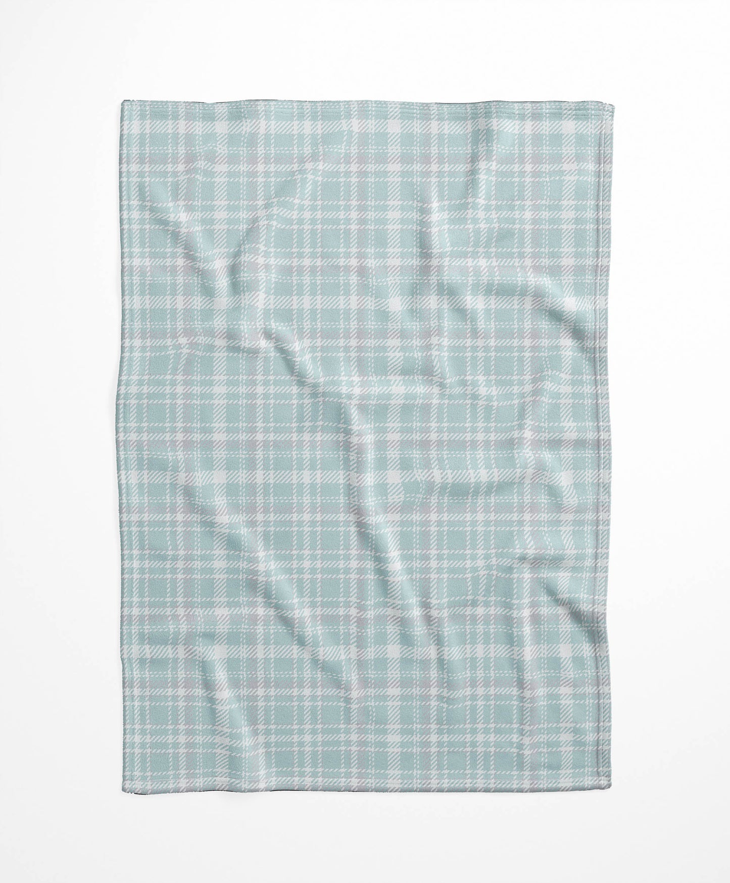 Rocky Tartan Velveteen Fleece Blanket