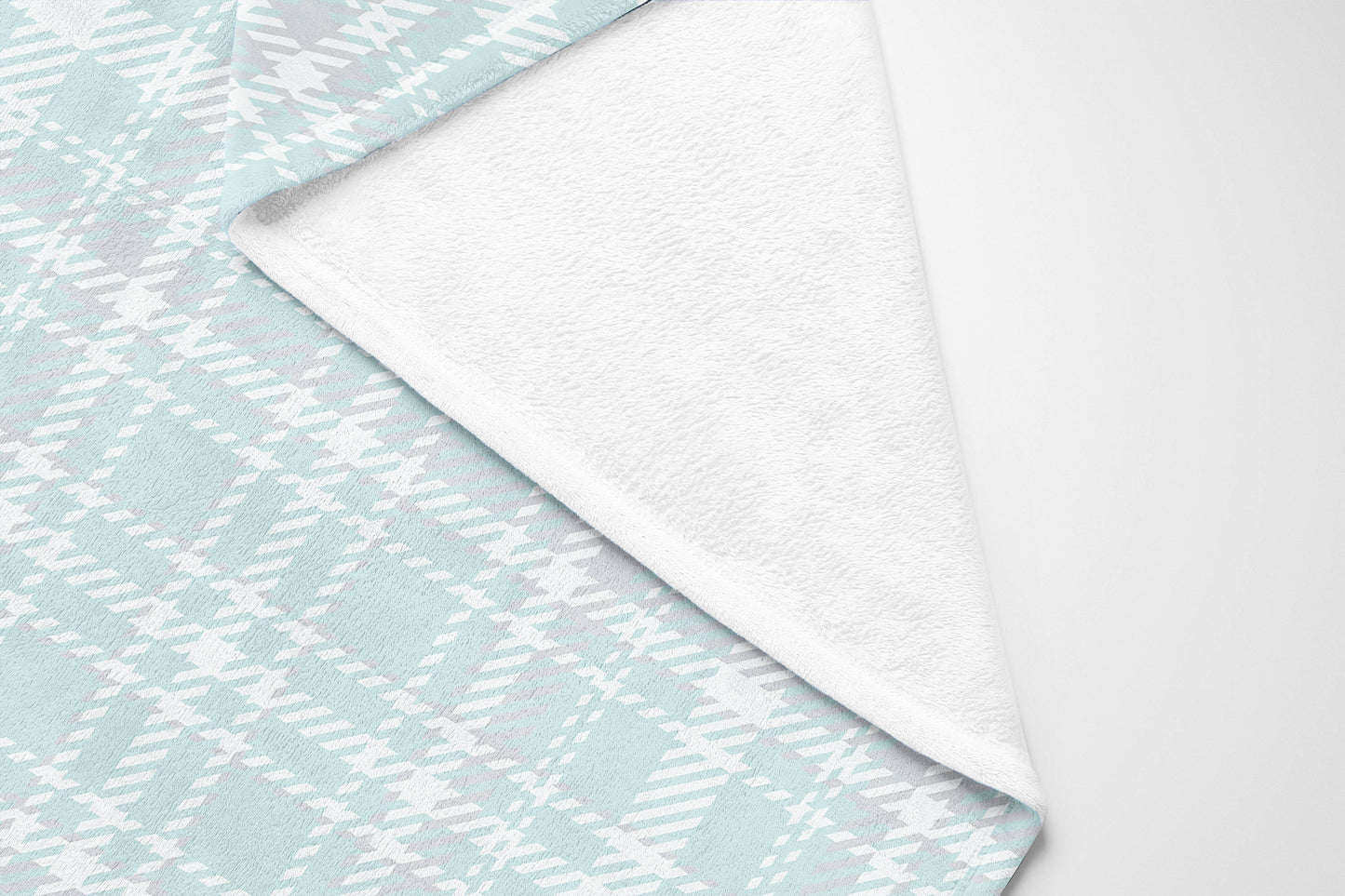 Rocky Tartan Velveteen Fleece Blanket