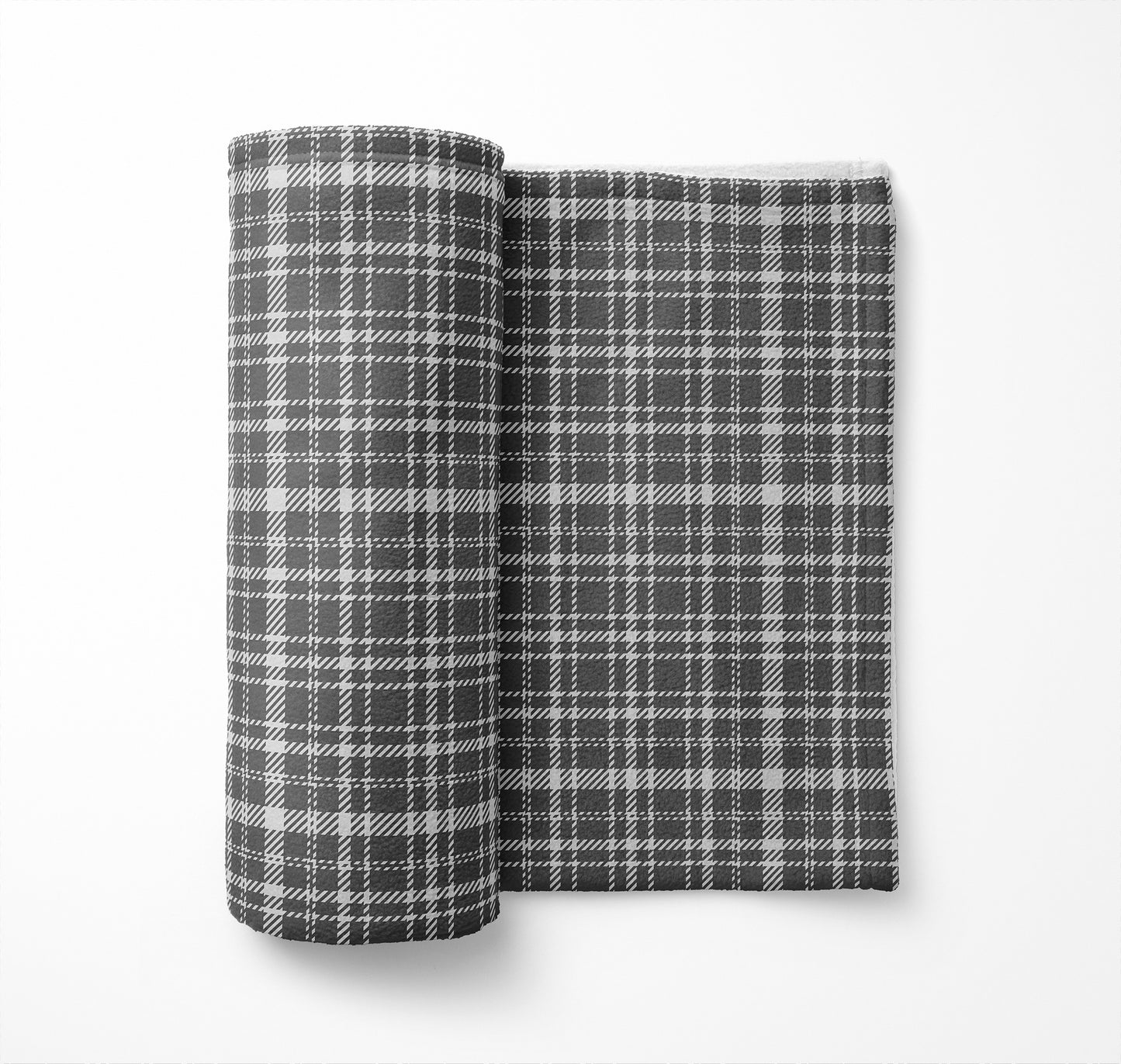 Rocky Tartan Velveteen Fleece Blanket