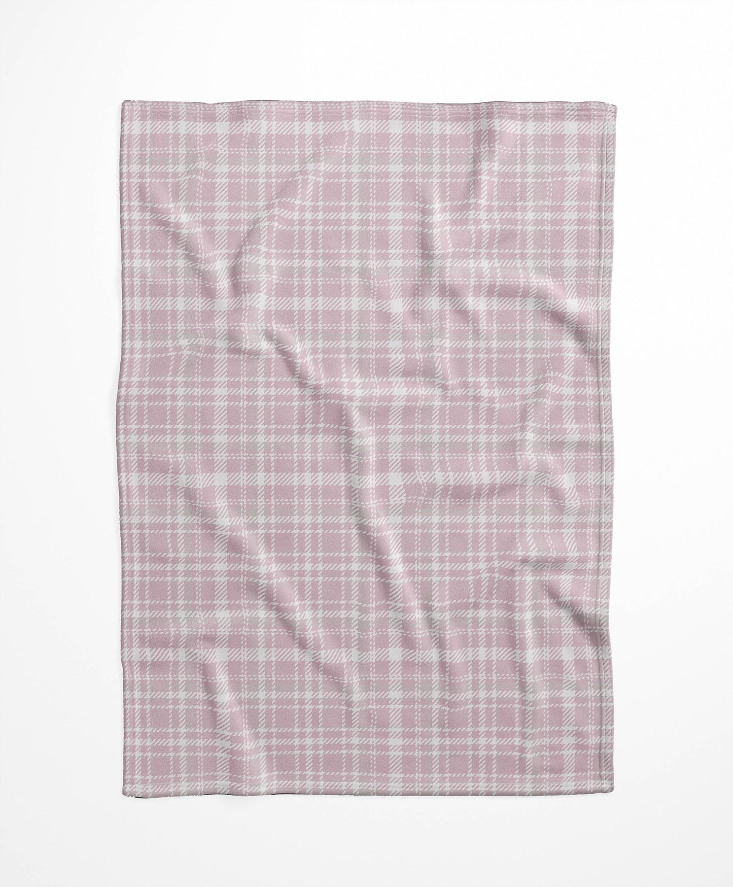Rocky Tartan Velveteen Fleece Blanket