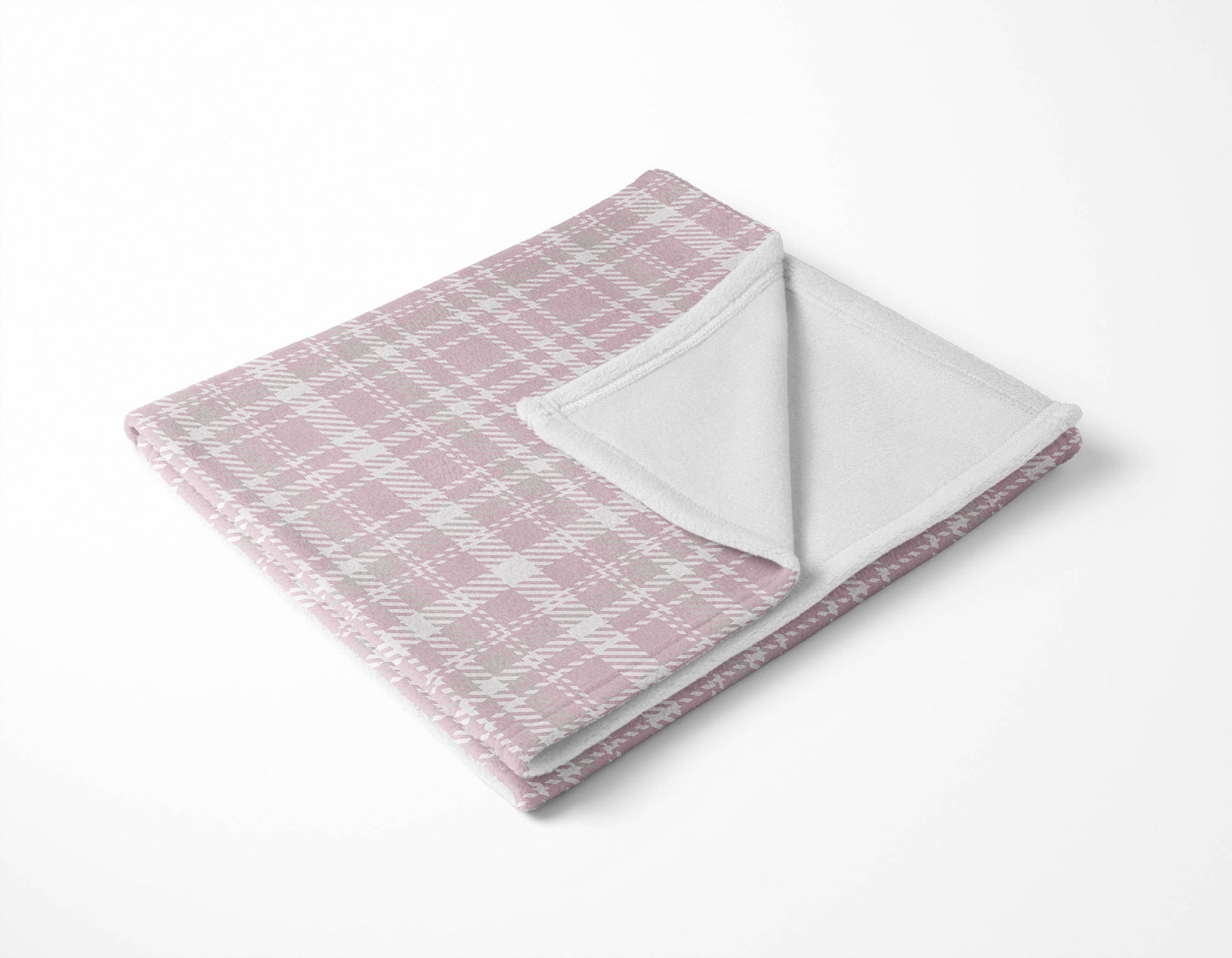 Rocky Tartan Velveteen Fleece Blanket