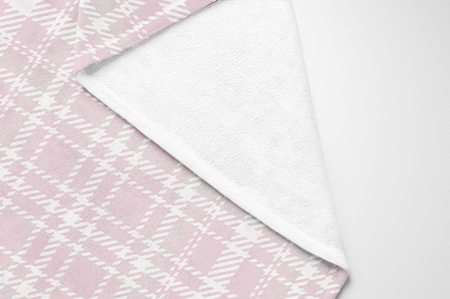Rocky Tartan Velveteen Fleece Blanket