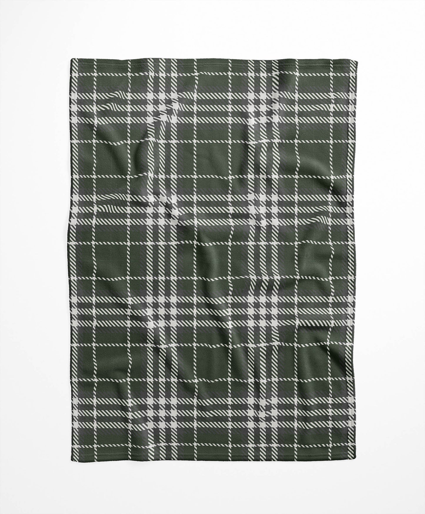 Christopher Plaid Velveteen Fleece Blanket