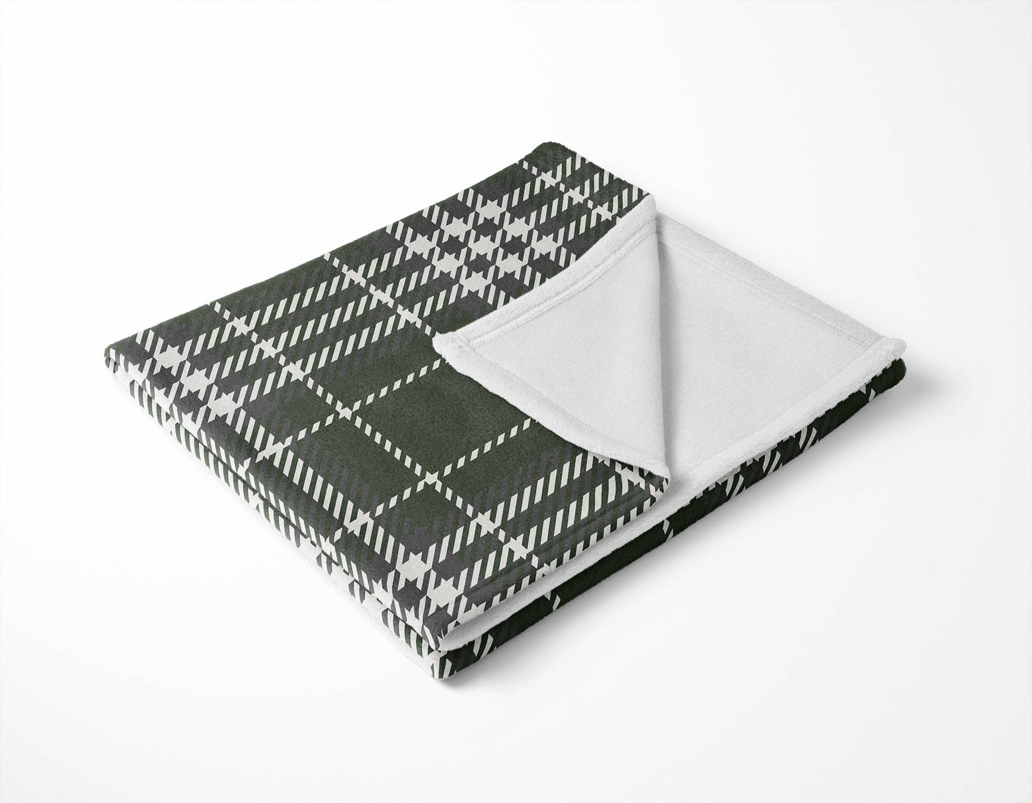 Christopher Plaid Velveteen Fleece Blanket