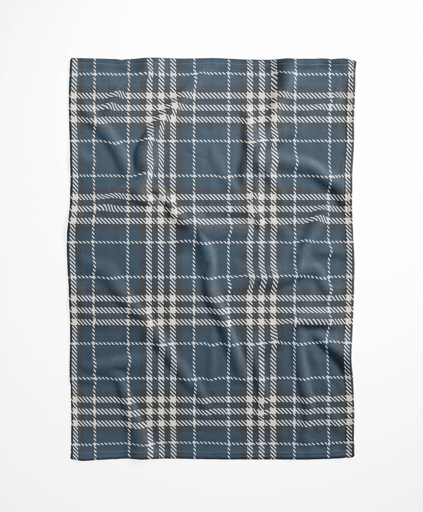 Christopher Plaid Velveteen Fleece Blanket
