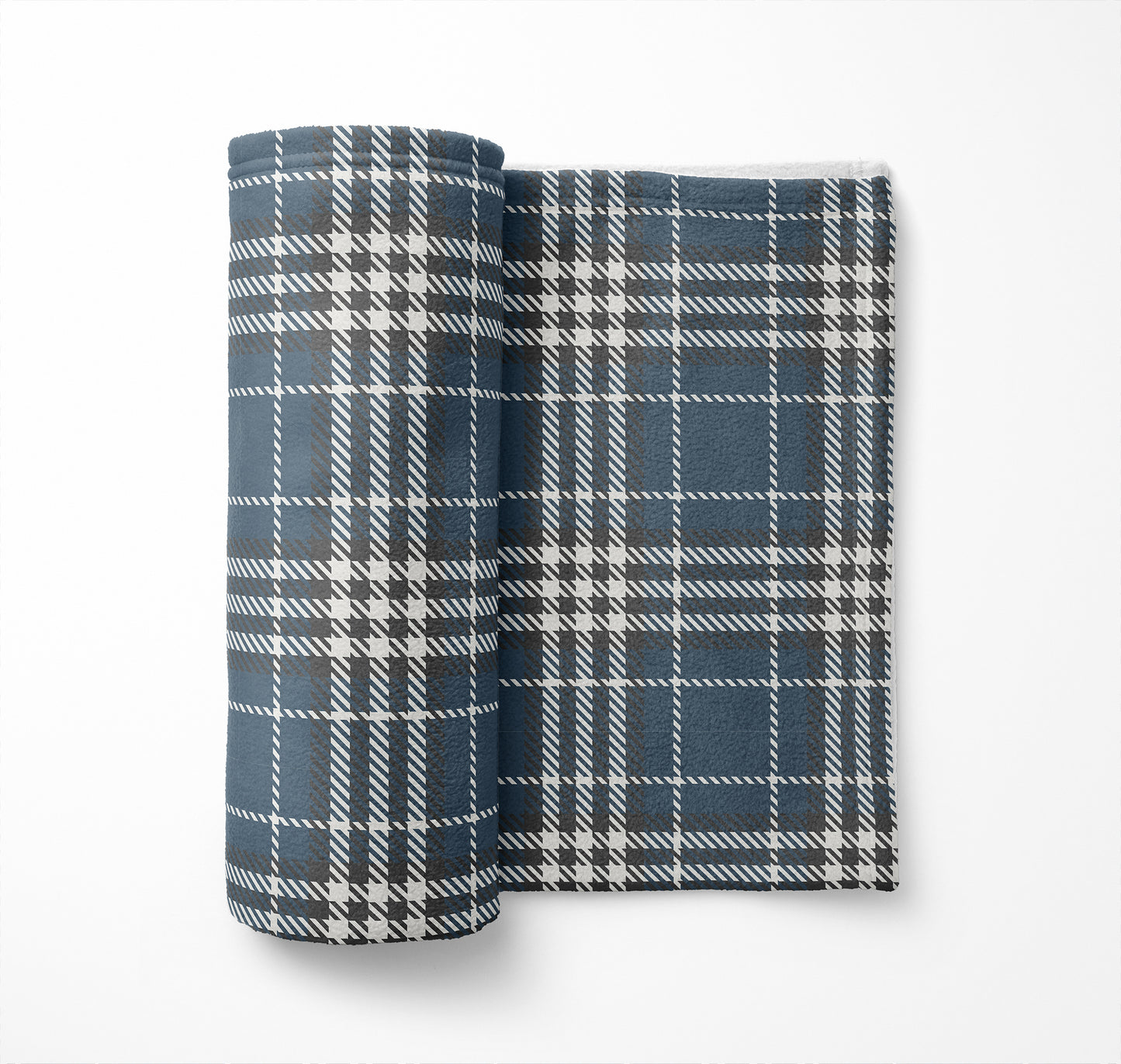 Christopher Plaid Velveteen Fleece Blanket