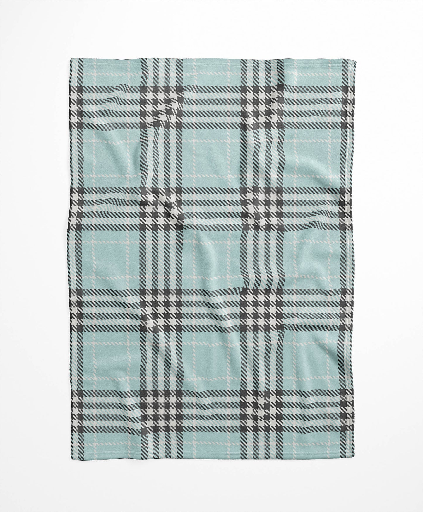 Christopher Plaid Velveteen Fleece Blanket