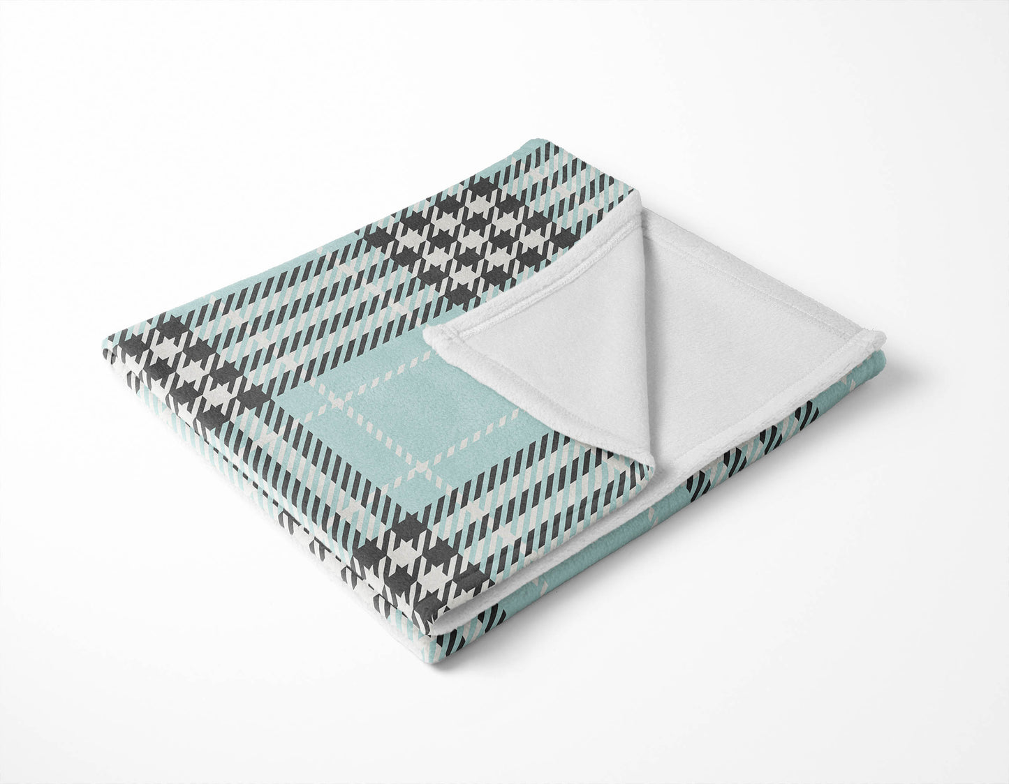 Christopher Plaid Velveteen Fleece Blanket