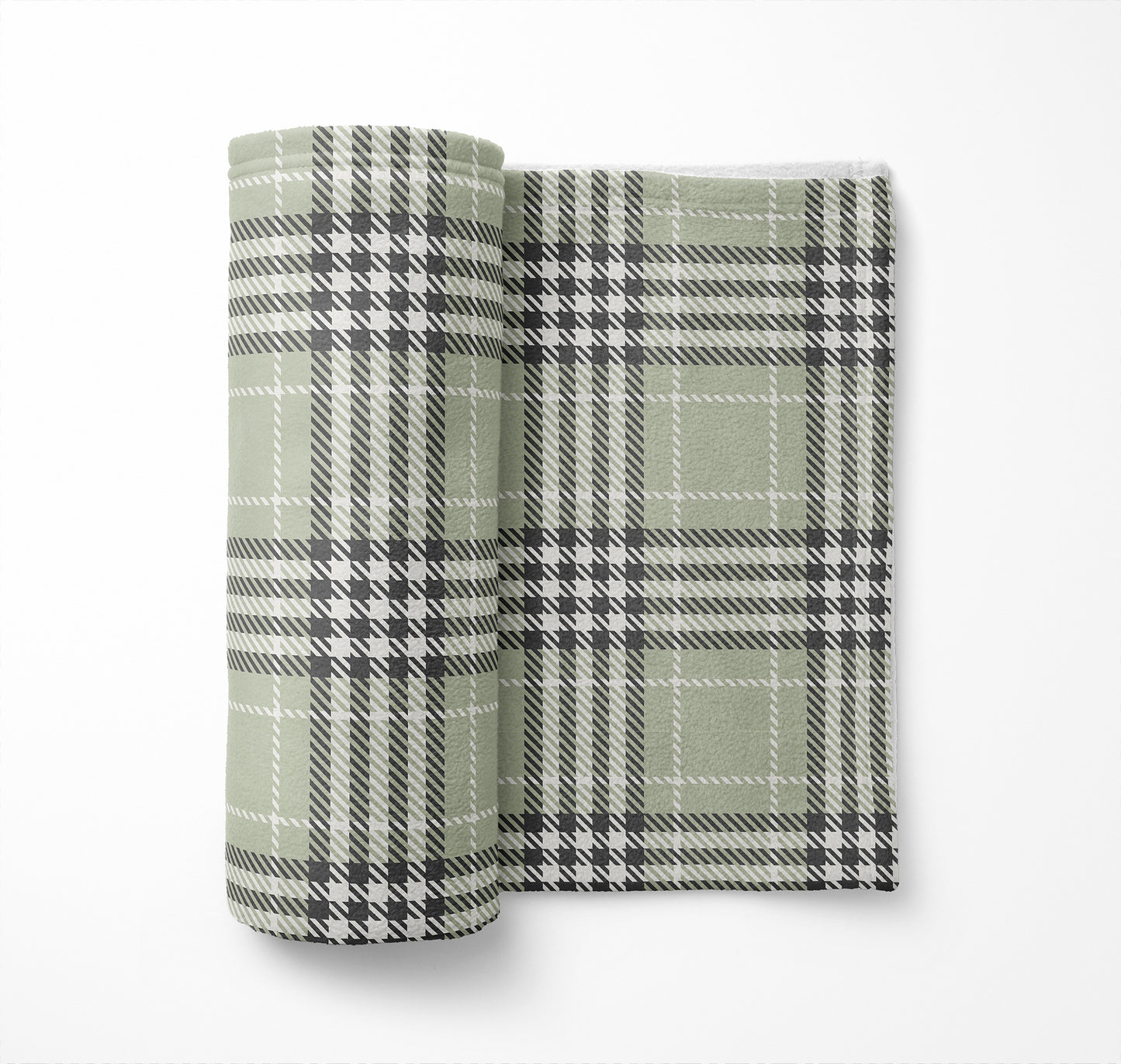 Christopher Plaid Velveteen Fleece Blanket
