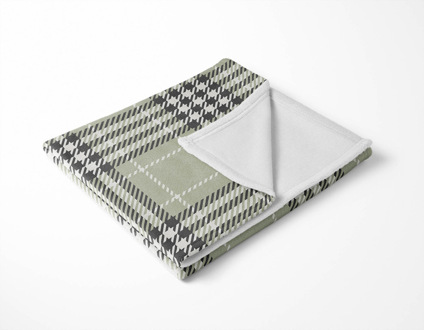Christopher Plaid Velveteen Fleece Blanket