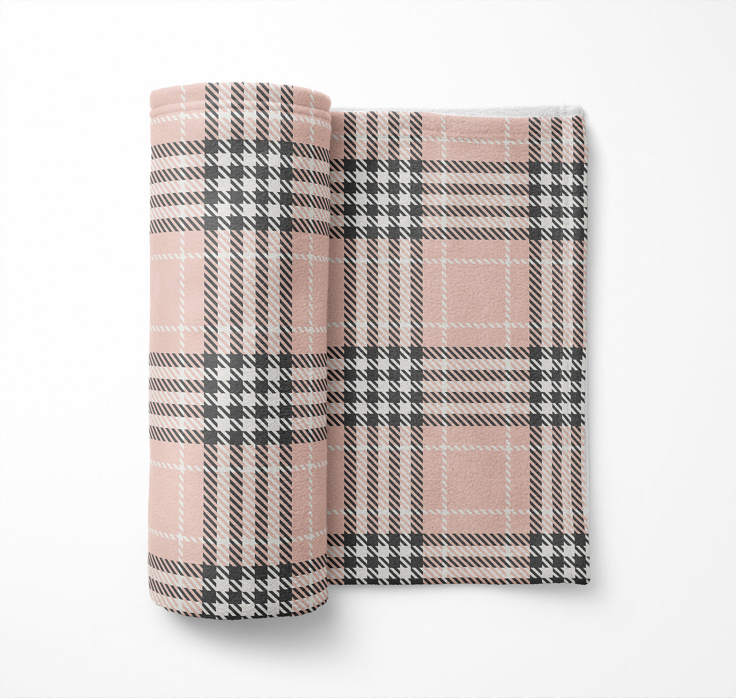 Christopher Plaid Velveteen Fleece Blanket