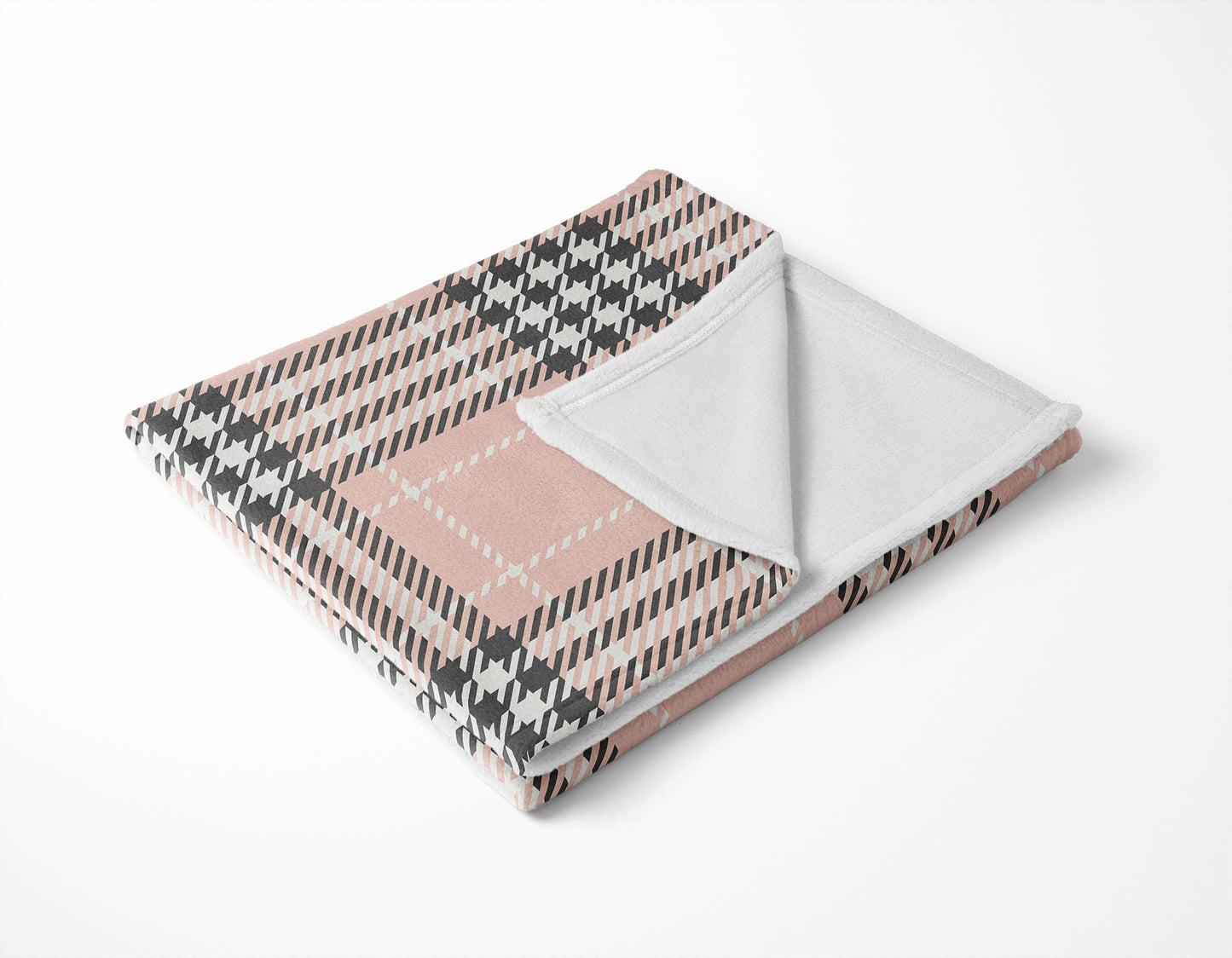 Christopher Plaid Velveteen Fleece Blanket
